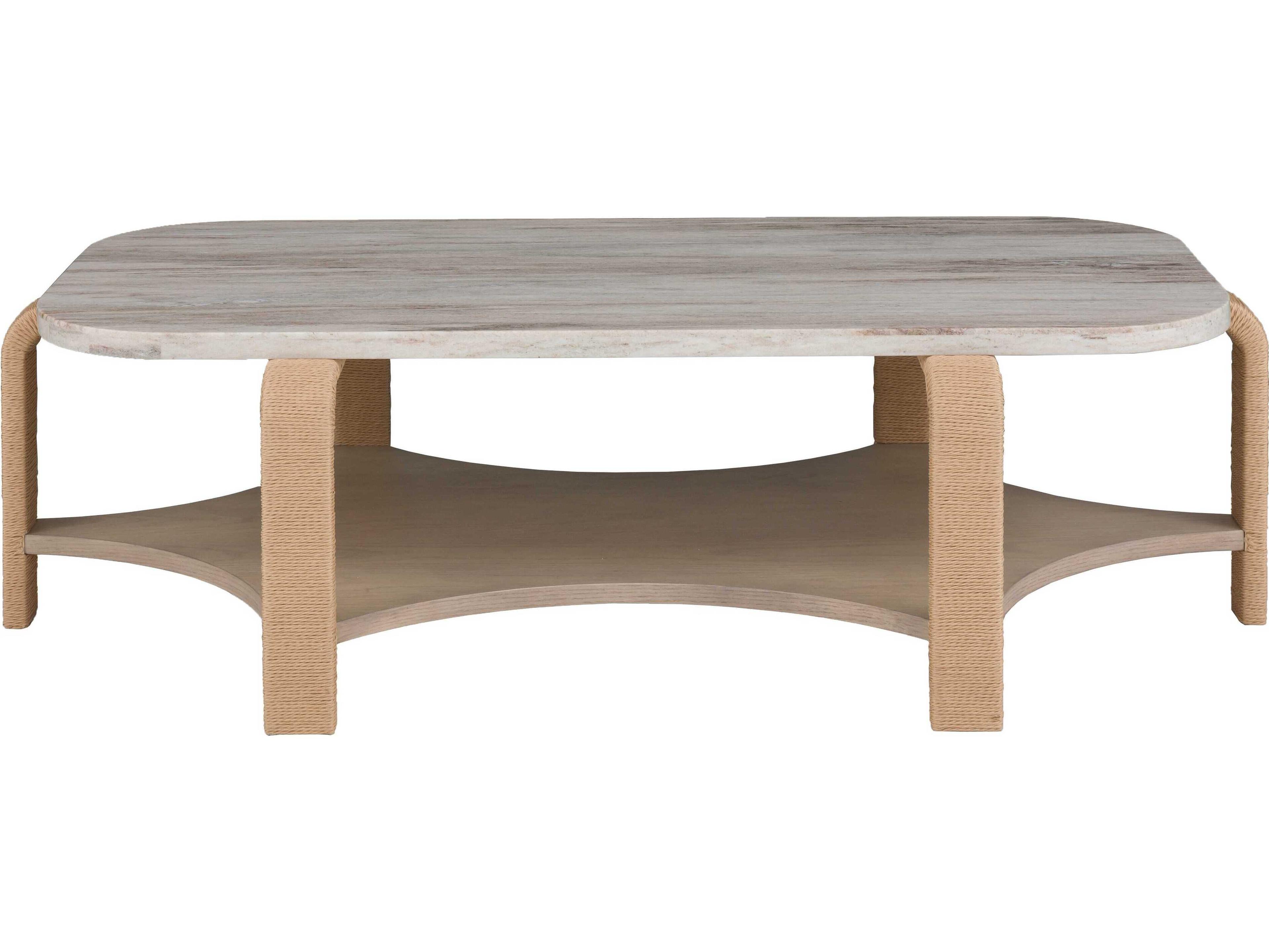 Fairfield Chair Alchemy Rectangular Marble Coffee Table