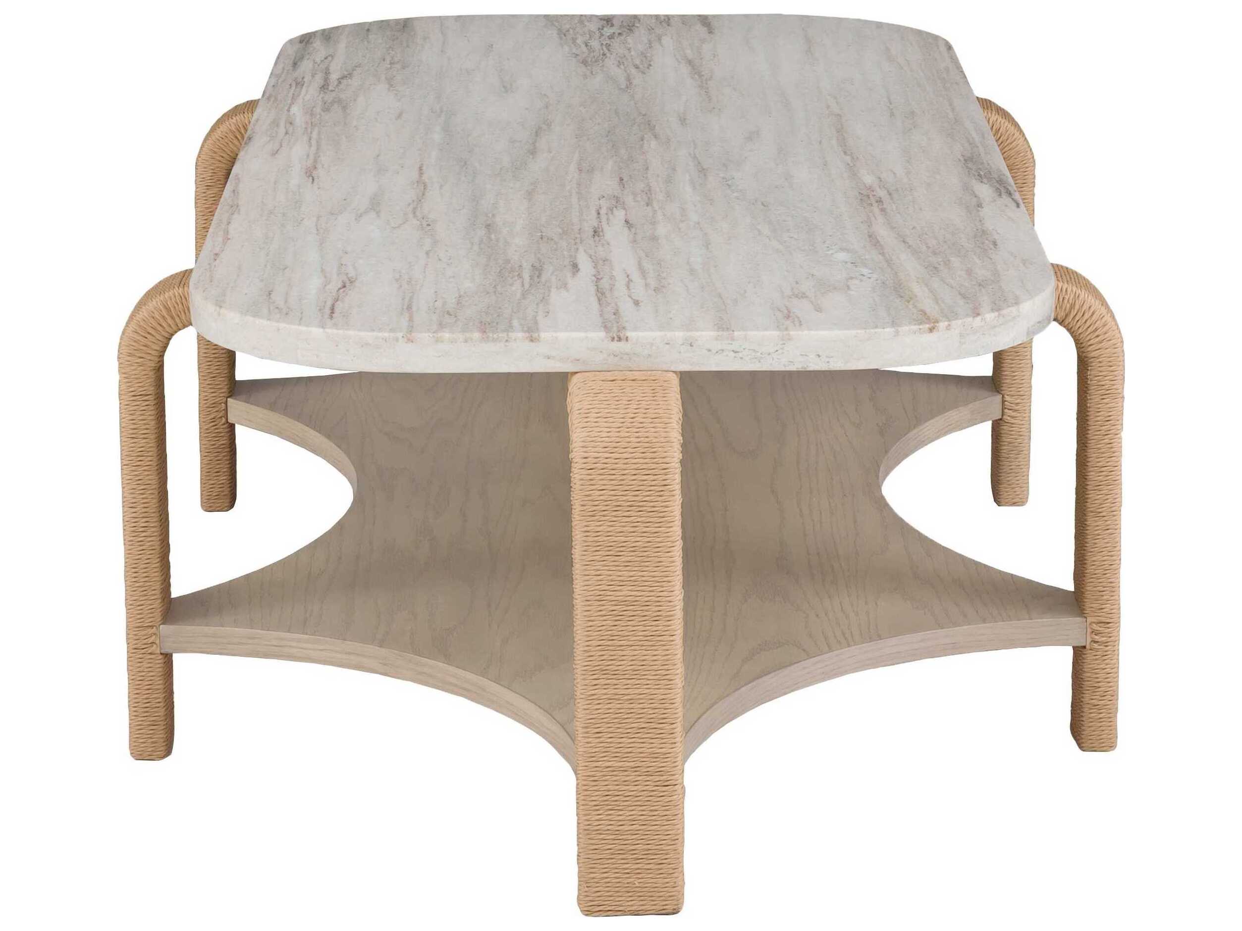 Fairfield Chair Alchemy Rectangular Marble Coffee Table
