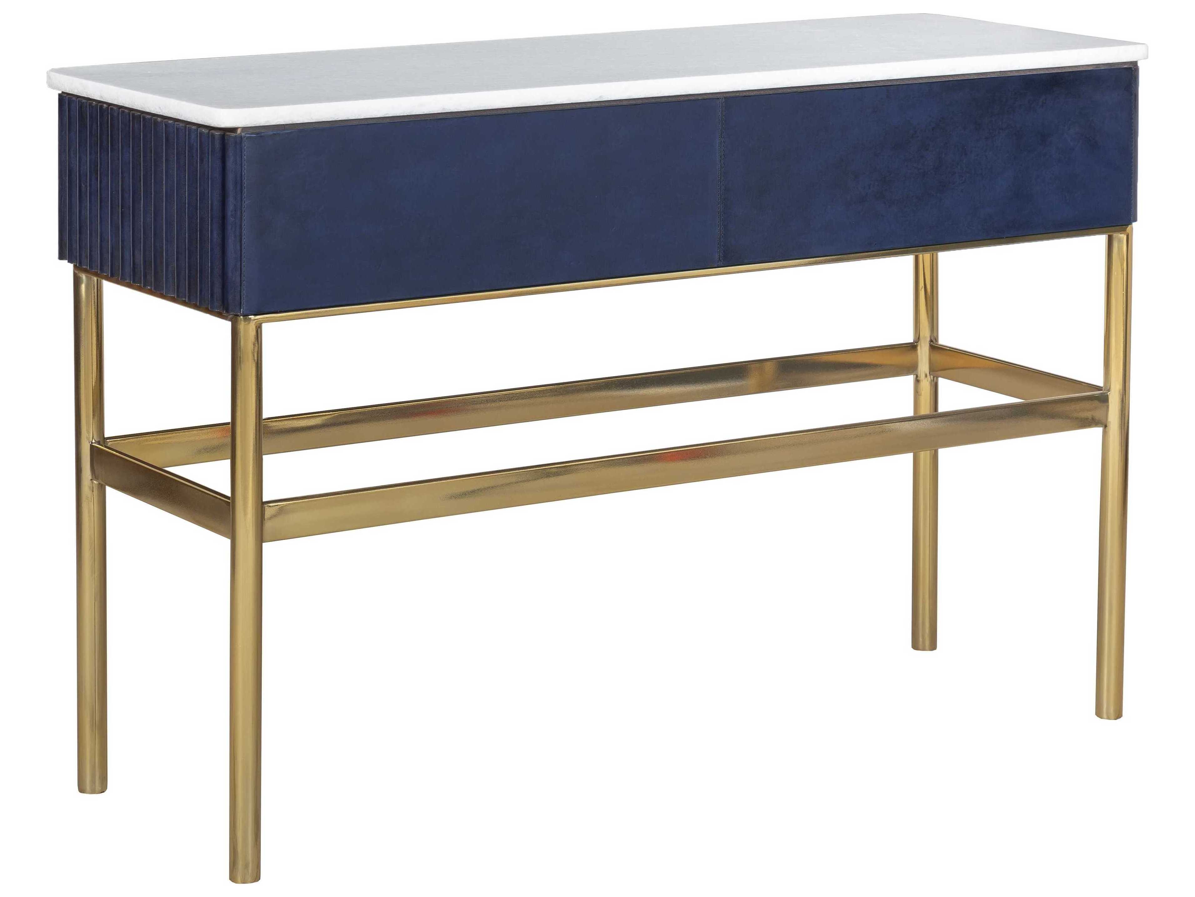 Fairfield Chair Harper Rectangular Marble Console Table