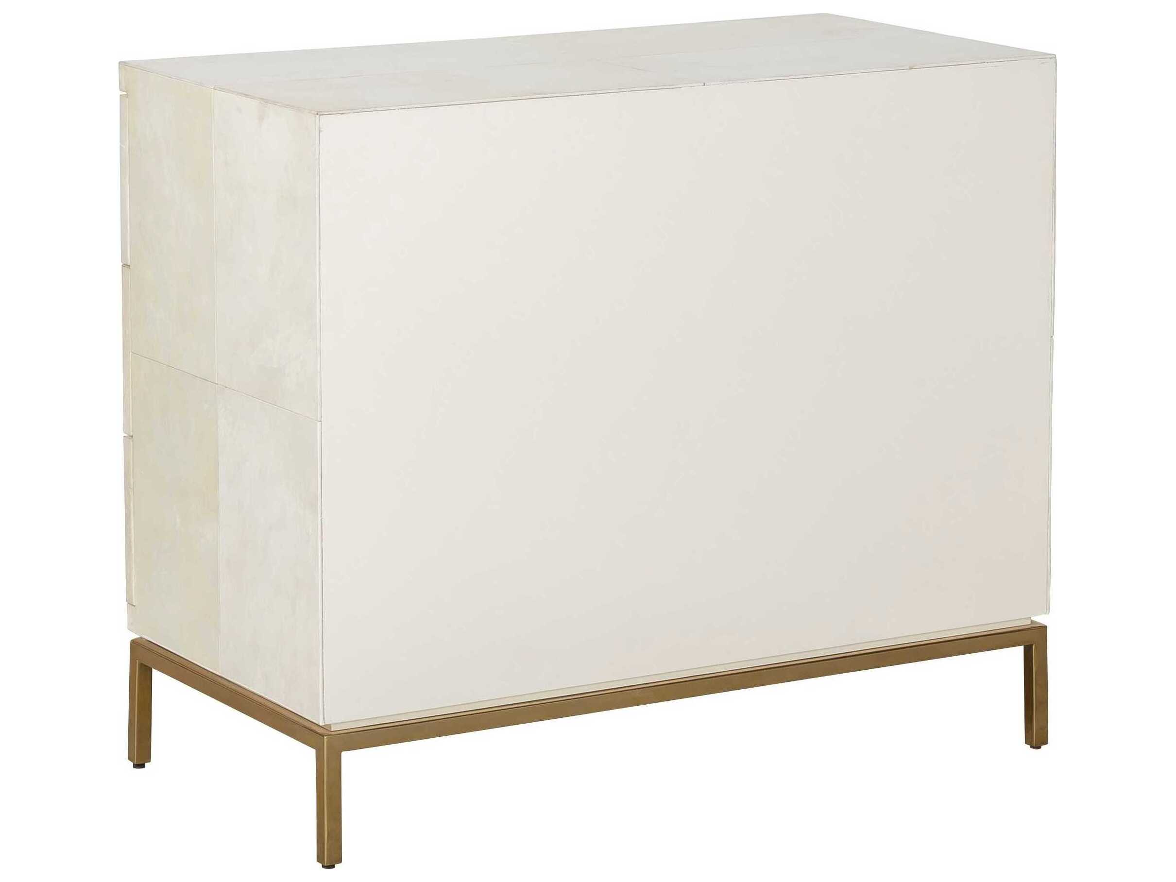 Fairfield Chair Orion 3-Drawers White Dresser