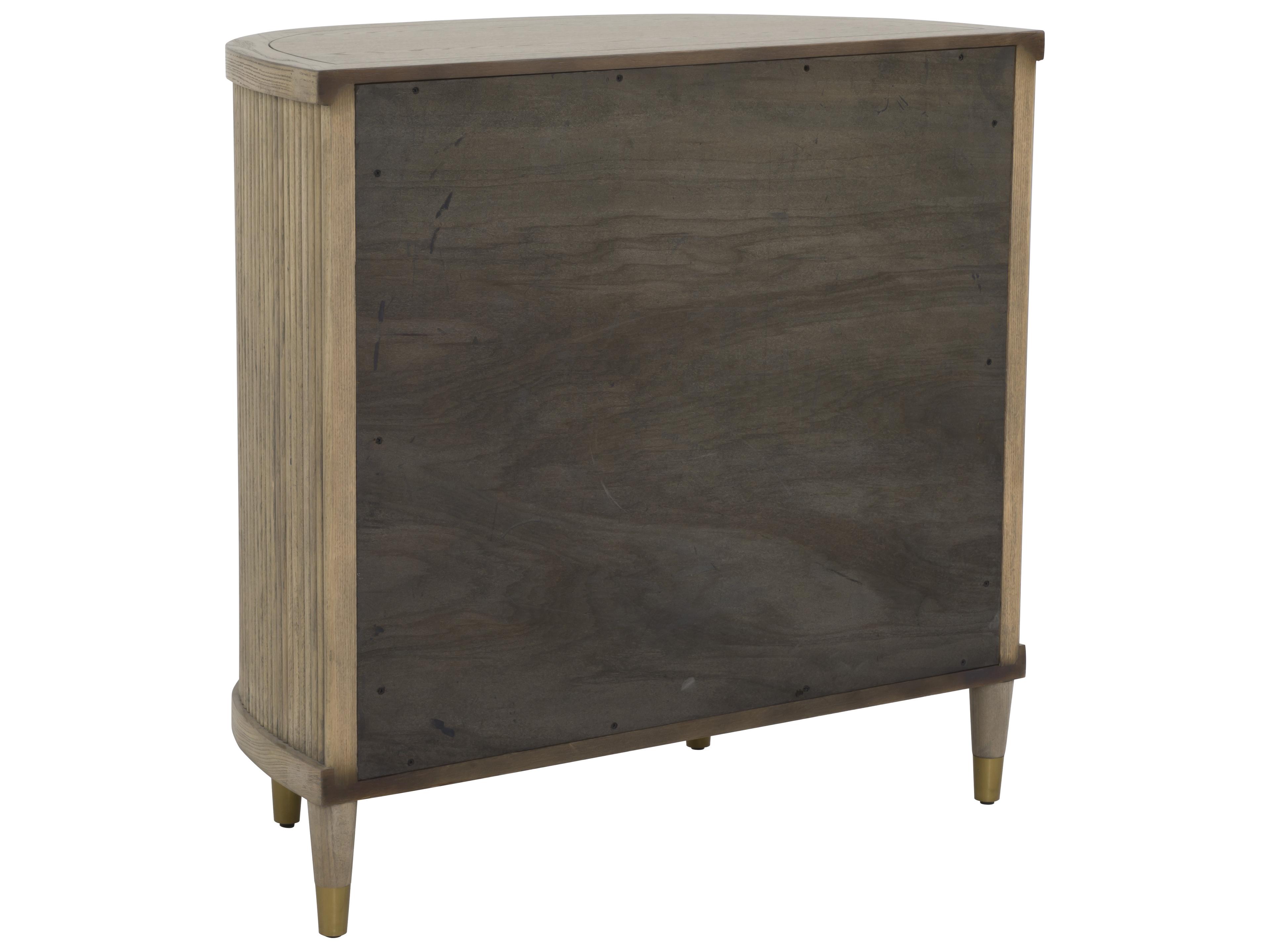 Fairfield Chair Everett 3-Drawers Gray Solid Wood Dresser