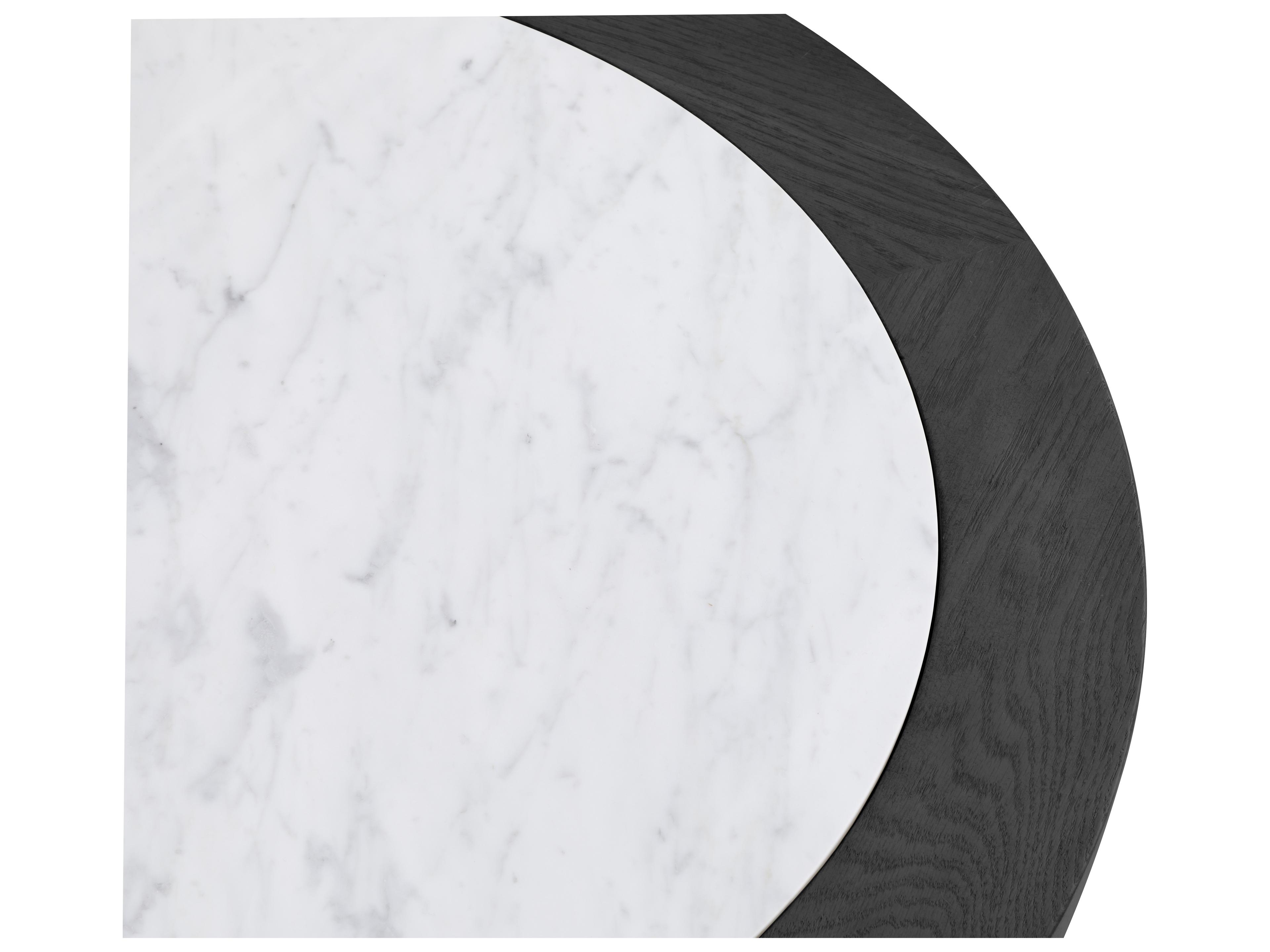 Fairfield Chair Everettmonogram Round Marble Coffee Table