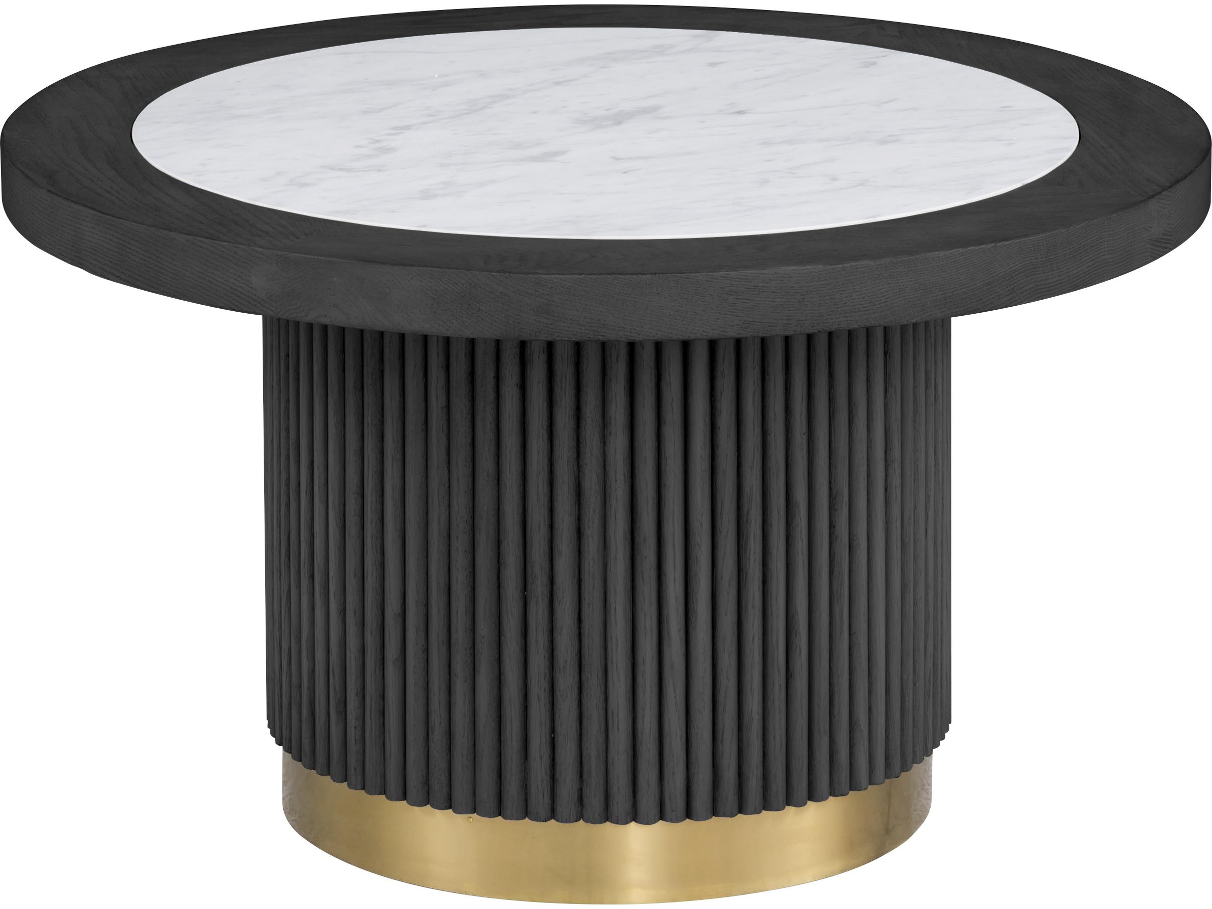 Fairfield Chair Everettmonogram Round Marble Coffee Table