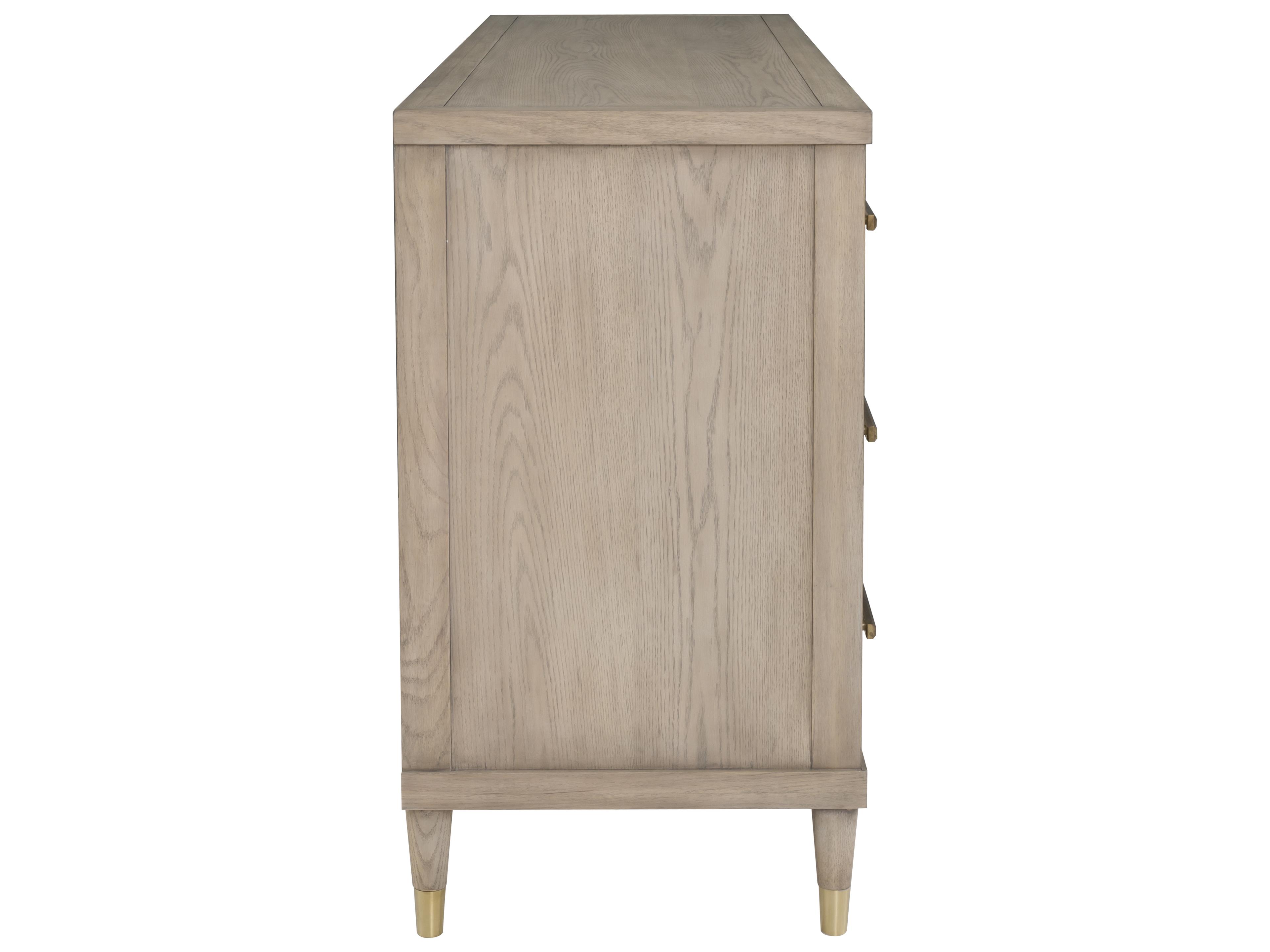Fairfield Chair Everett 7-Drawers Natural Solid Wood Double Dresser