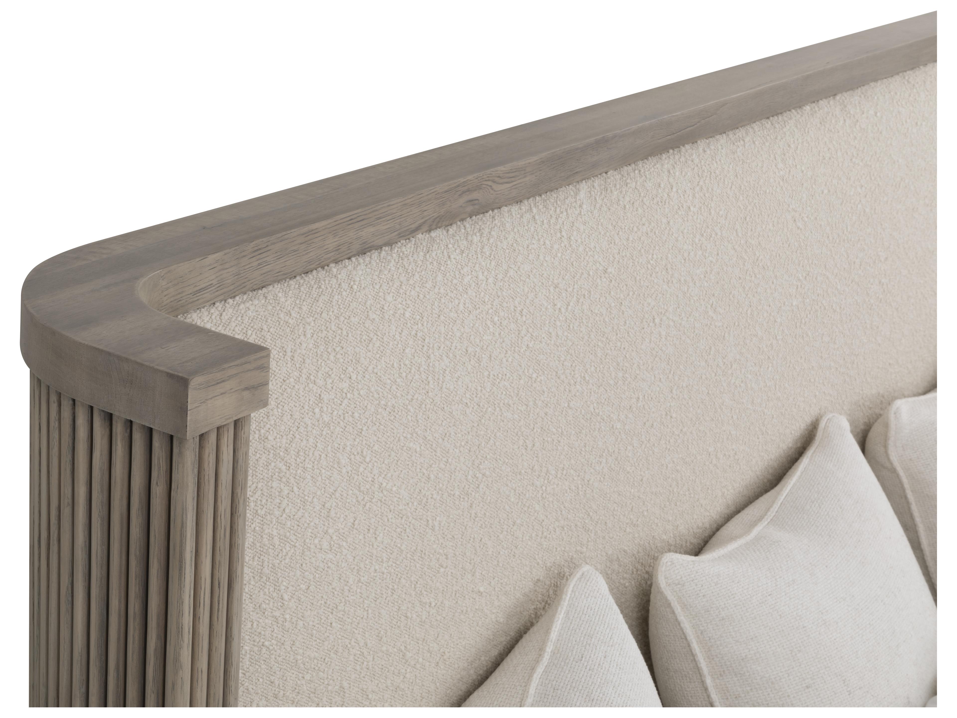 Fairfield Chair Everett Beige Upholstered Queen Platform Bed