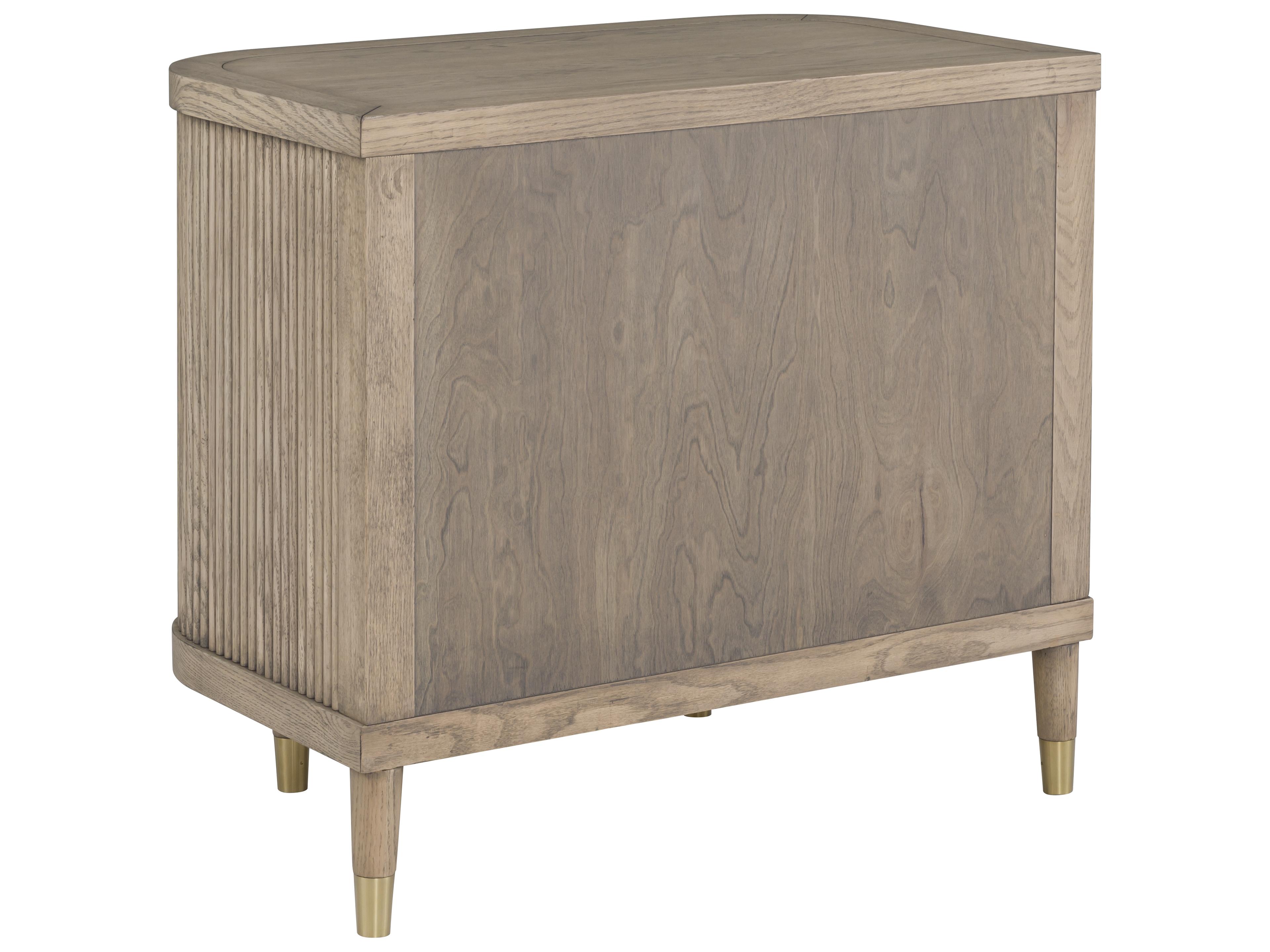 Fairfield Chair Everett 1-Drawer Natural Oak Wood Nightstand