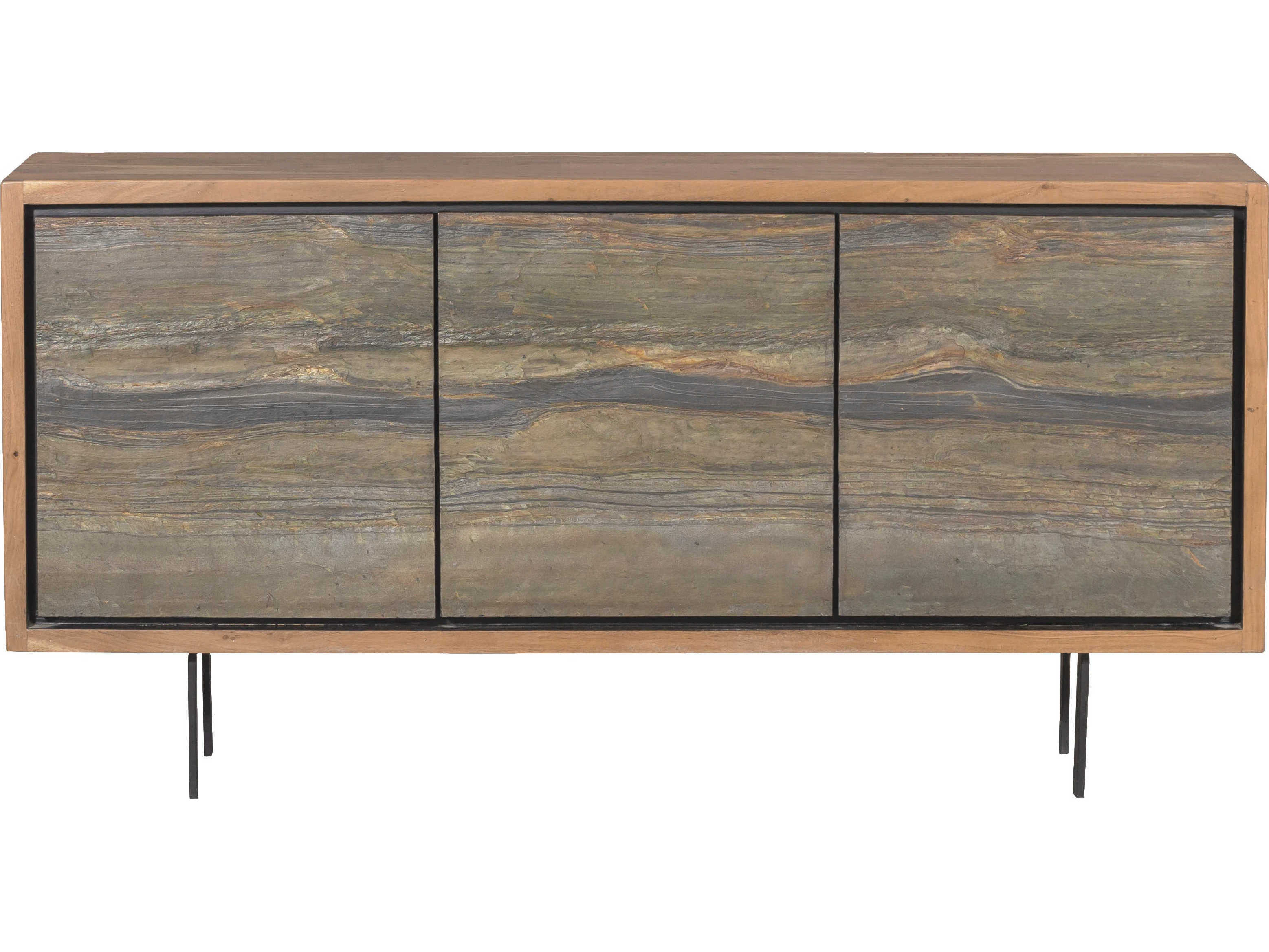 Fairfield Chair Sundries 60" Acacia Wood Credenza Sideboard