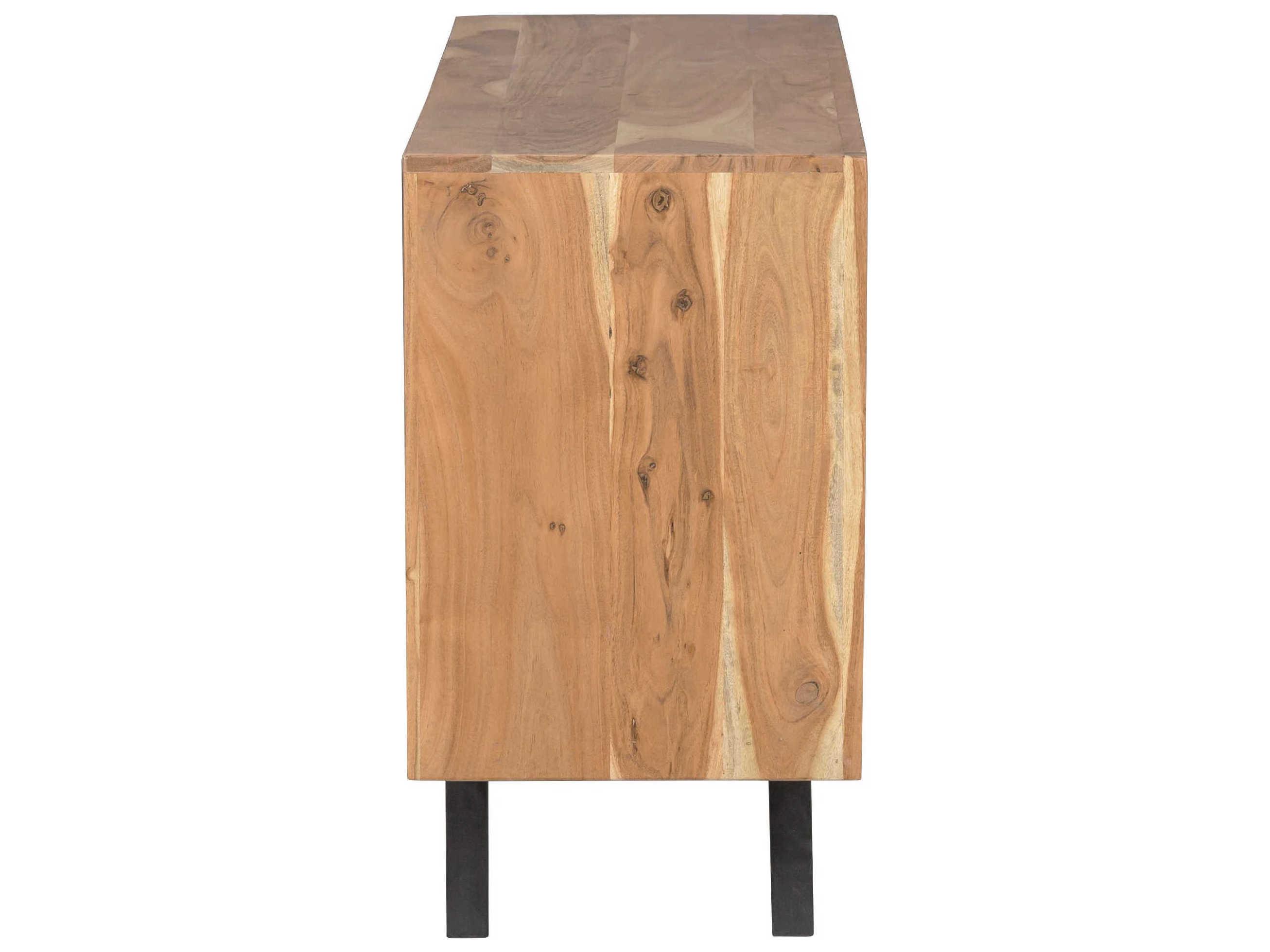 Fairfield Chair Sundries 60" Acacia Wood Credenza Sideboard