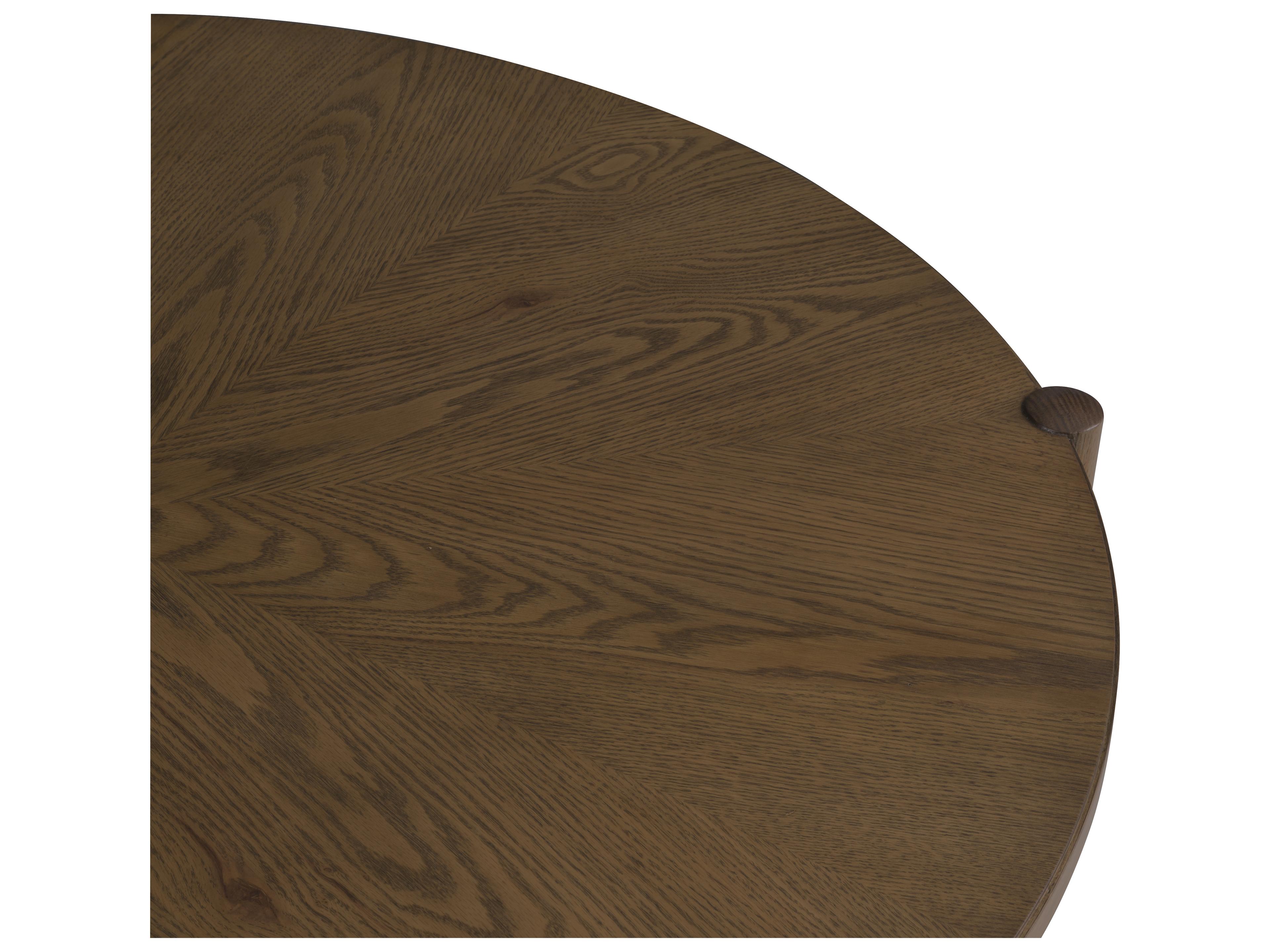Fairfield Chair Maxwell Round Wood Coffee Table