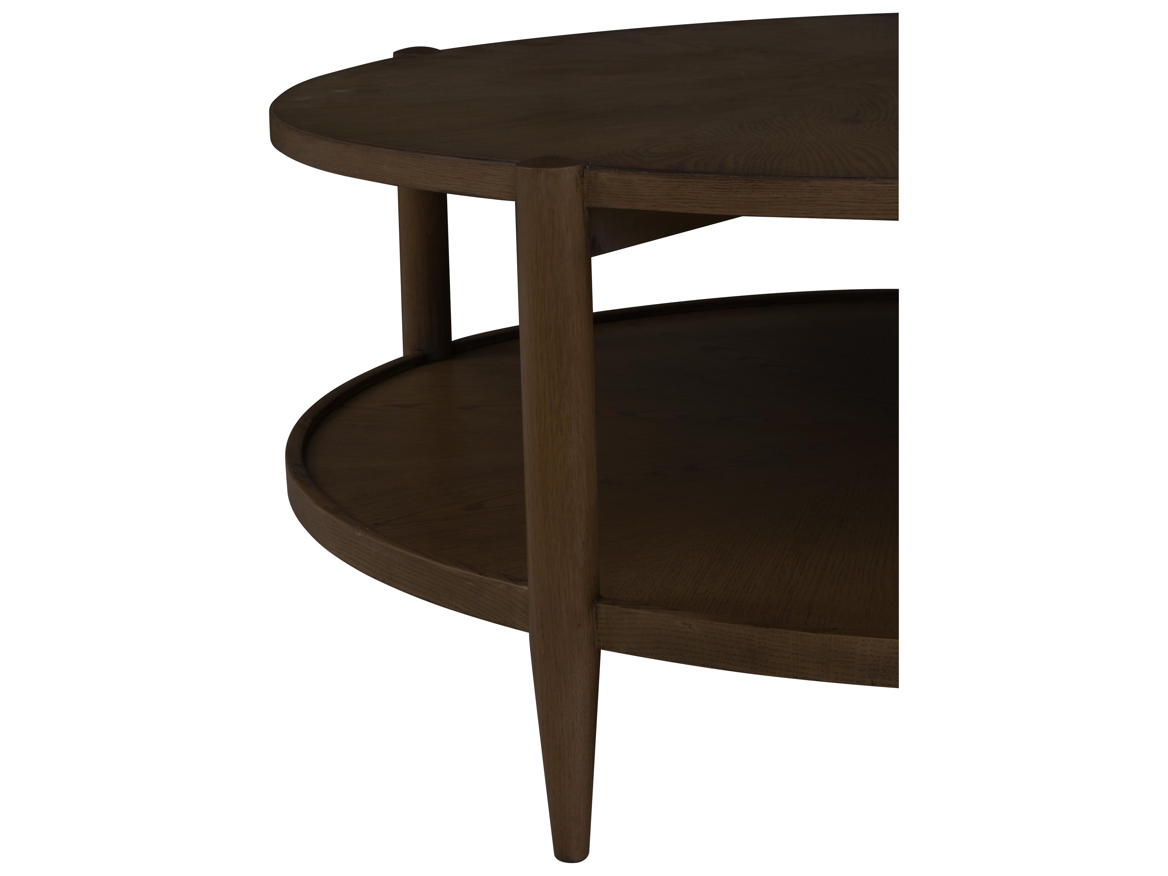 Fairfield Chair Maxwell Round Wood Coffee Table