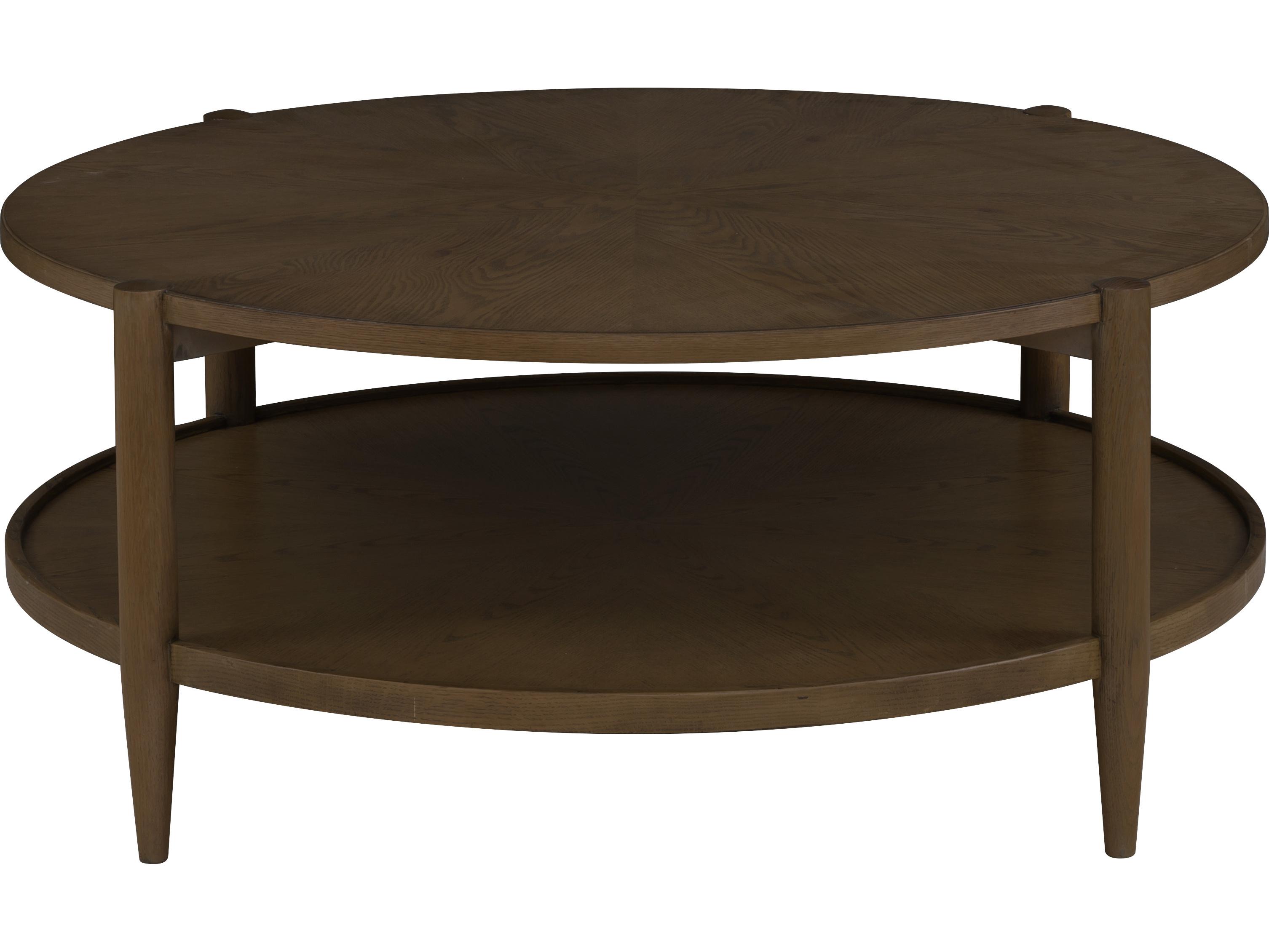 Fairfield Chair Maxwell Round Wood Coffee Table