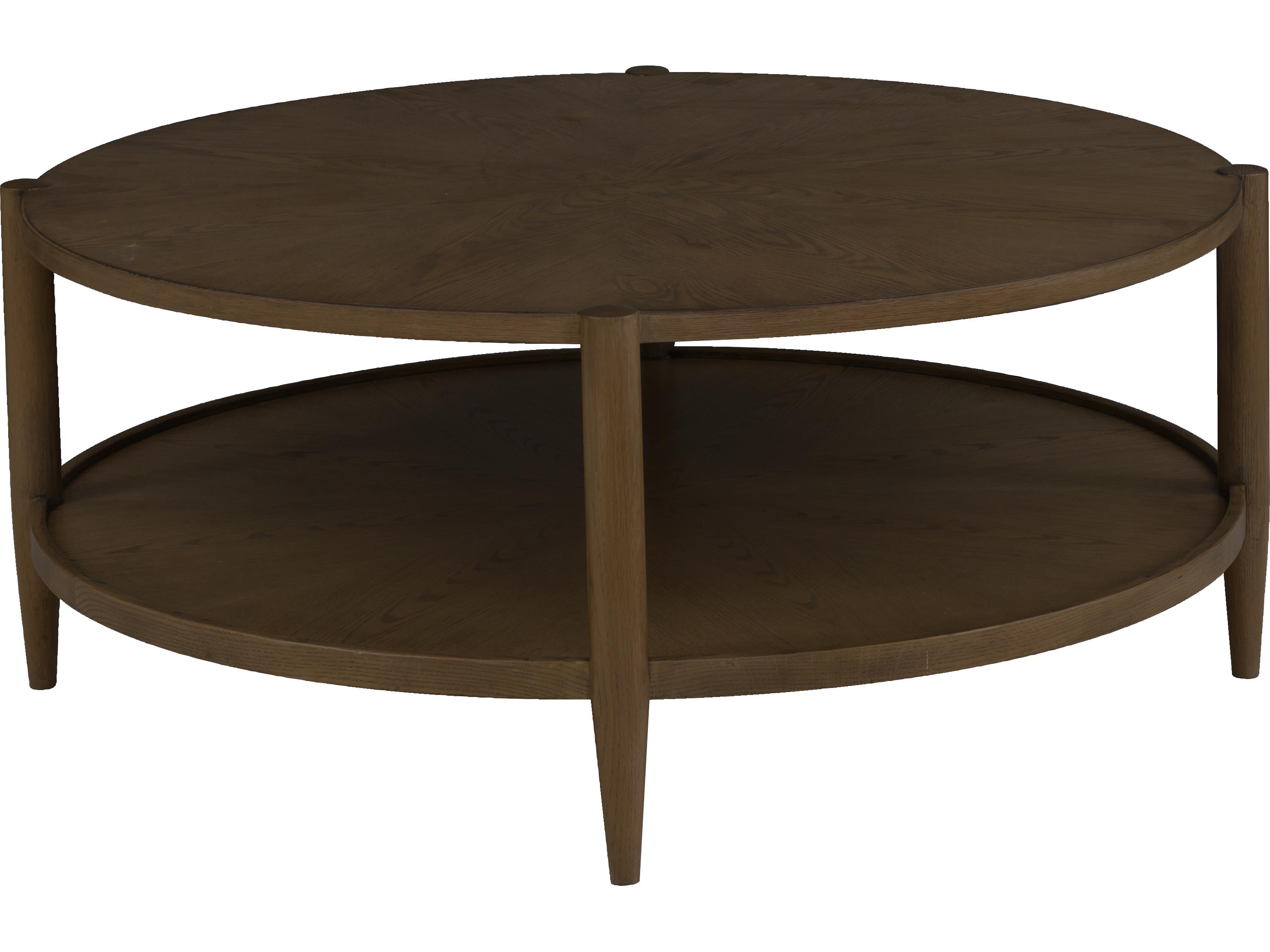 Fairfield Chair Maxwell Round Wood Coffee Table