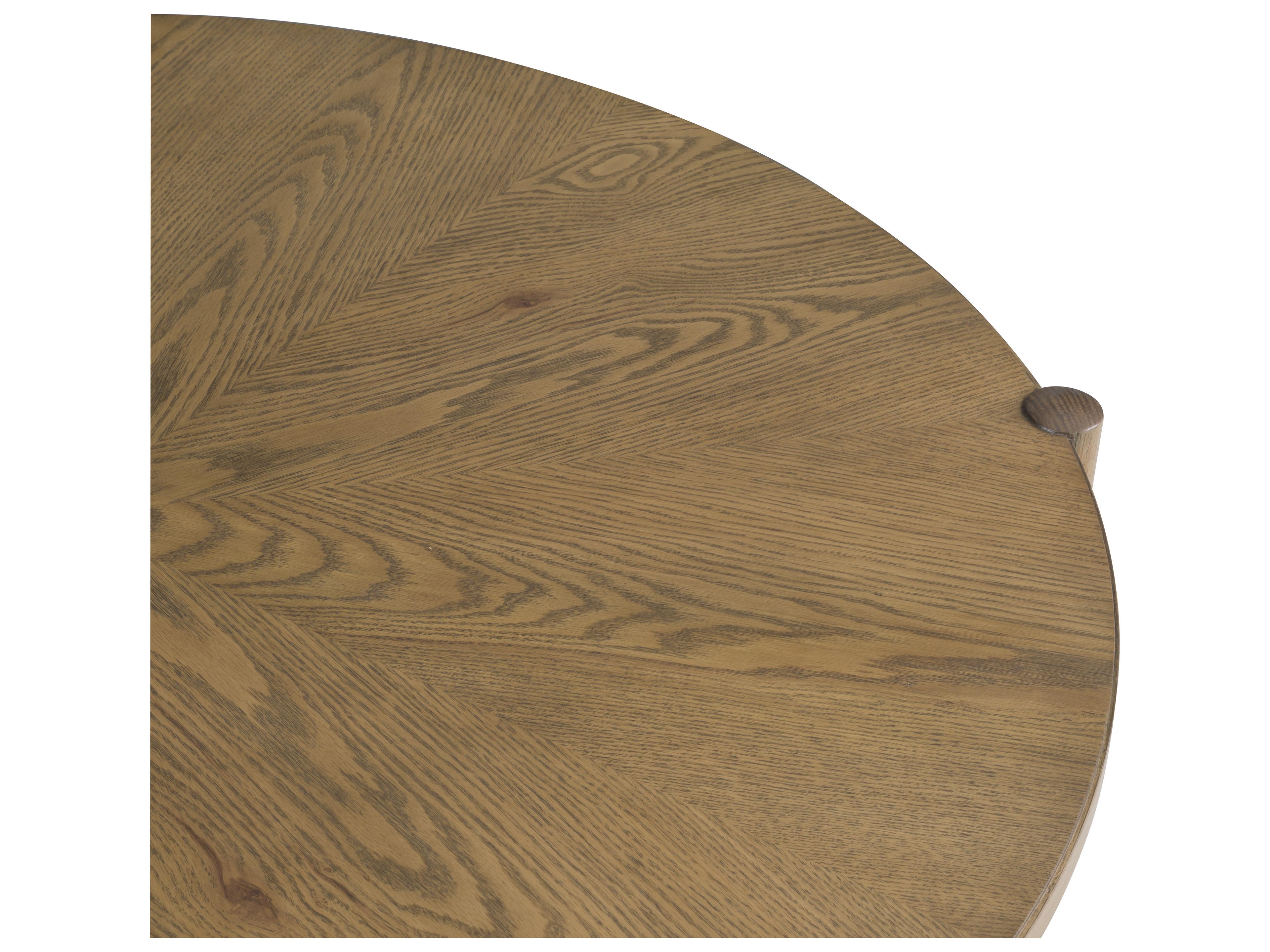 Fairfield Chair Maxwell Round Wood Coffee Table