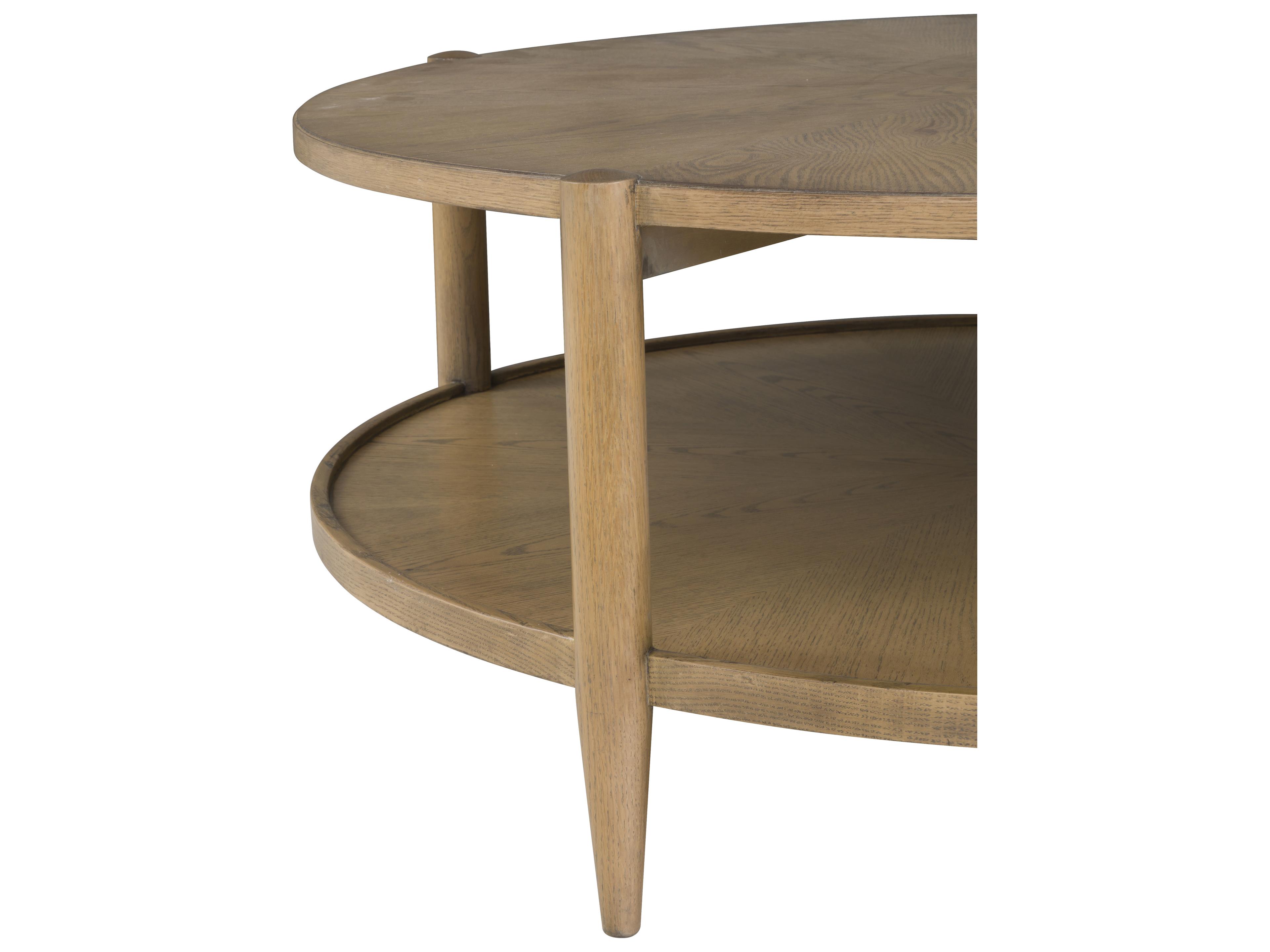 Fairfield Chair Maxwell Round Wood Coffee Table