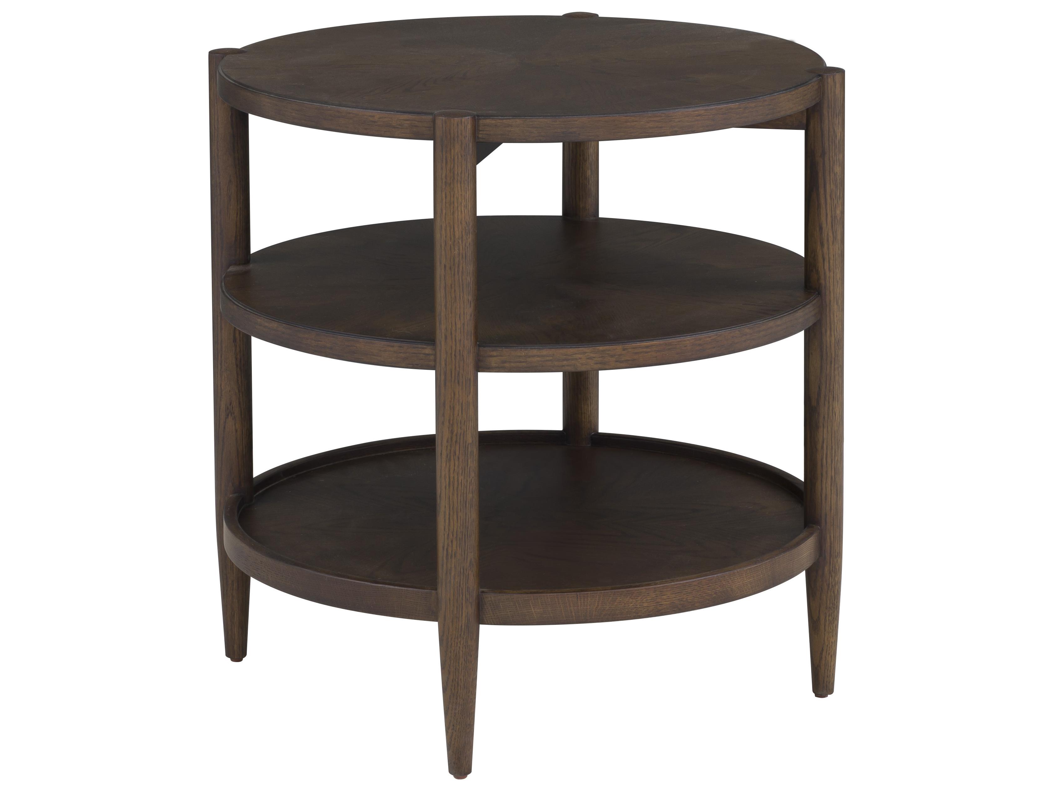Fairfield Chair Maxwell Round Wood End Table