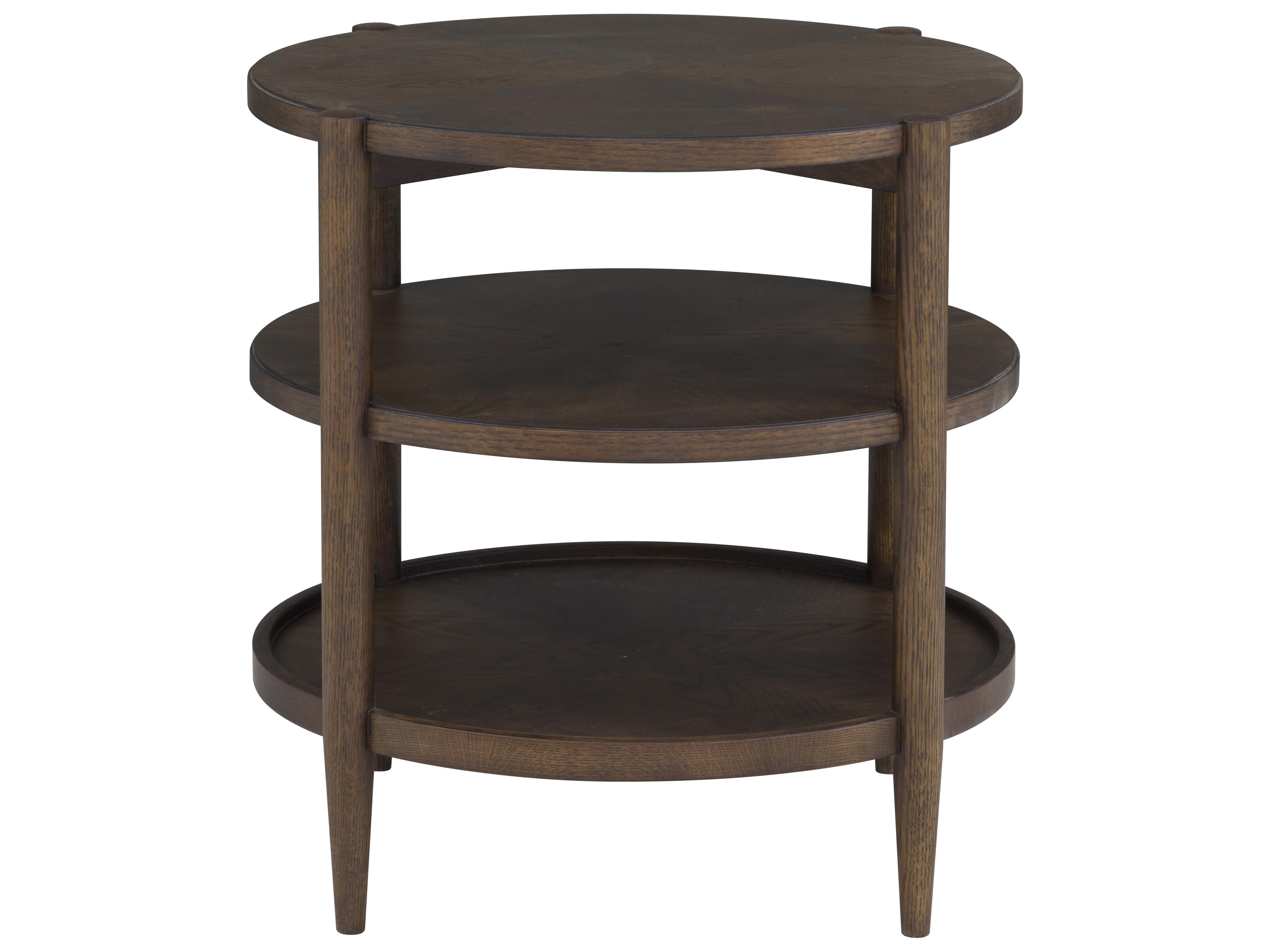 Fairfield Chair Maxwell Round Wood End Table