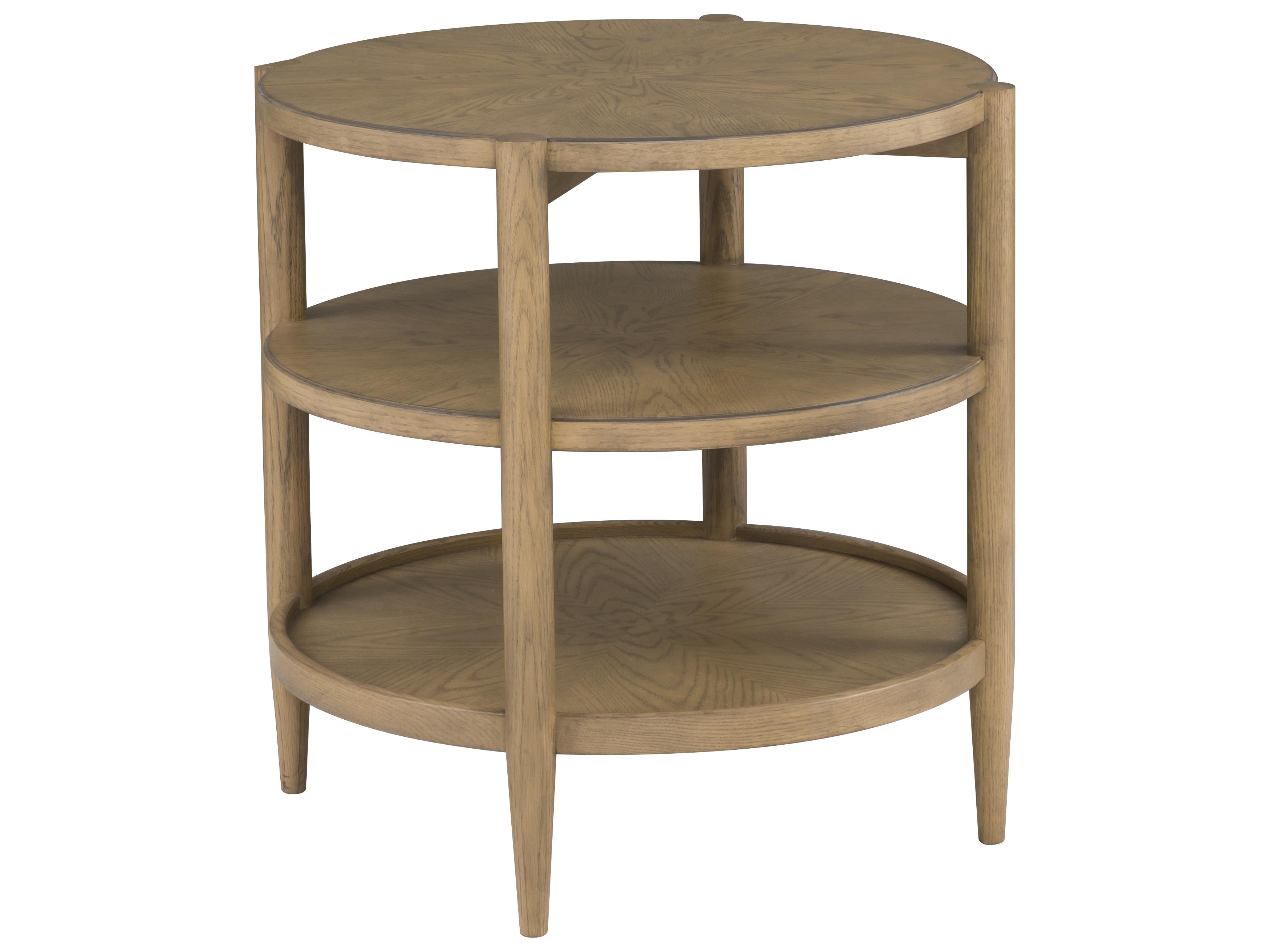 Fairfield Chair Maxwell Round Wood End Table