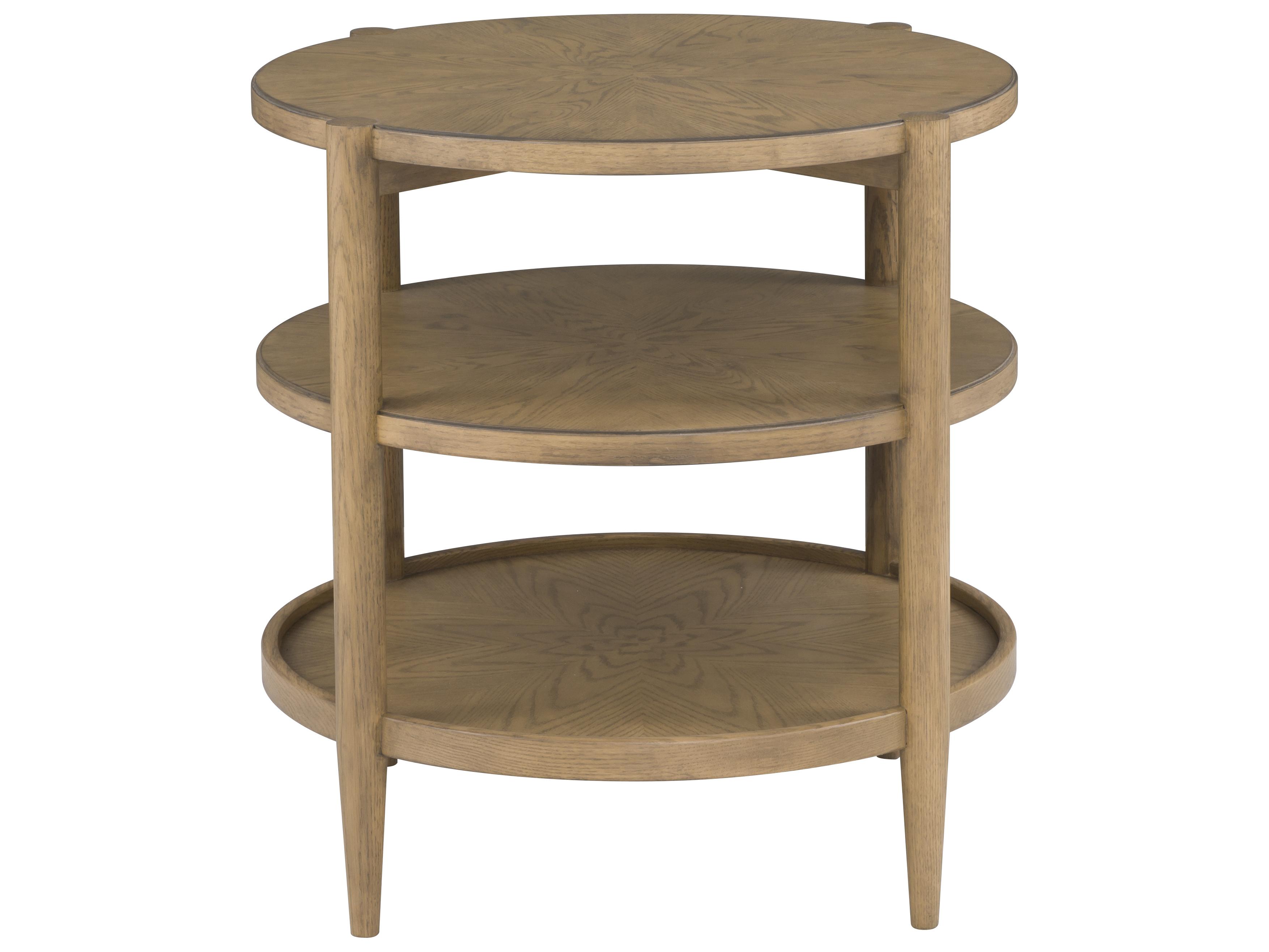 Fairfield Chair Maxwell Round Wood End Table