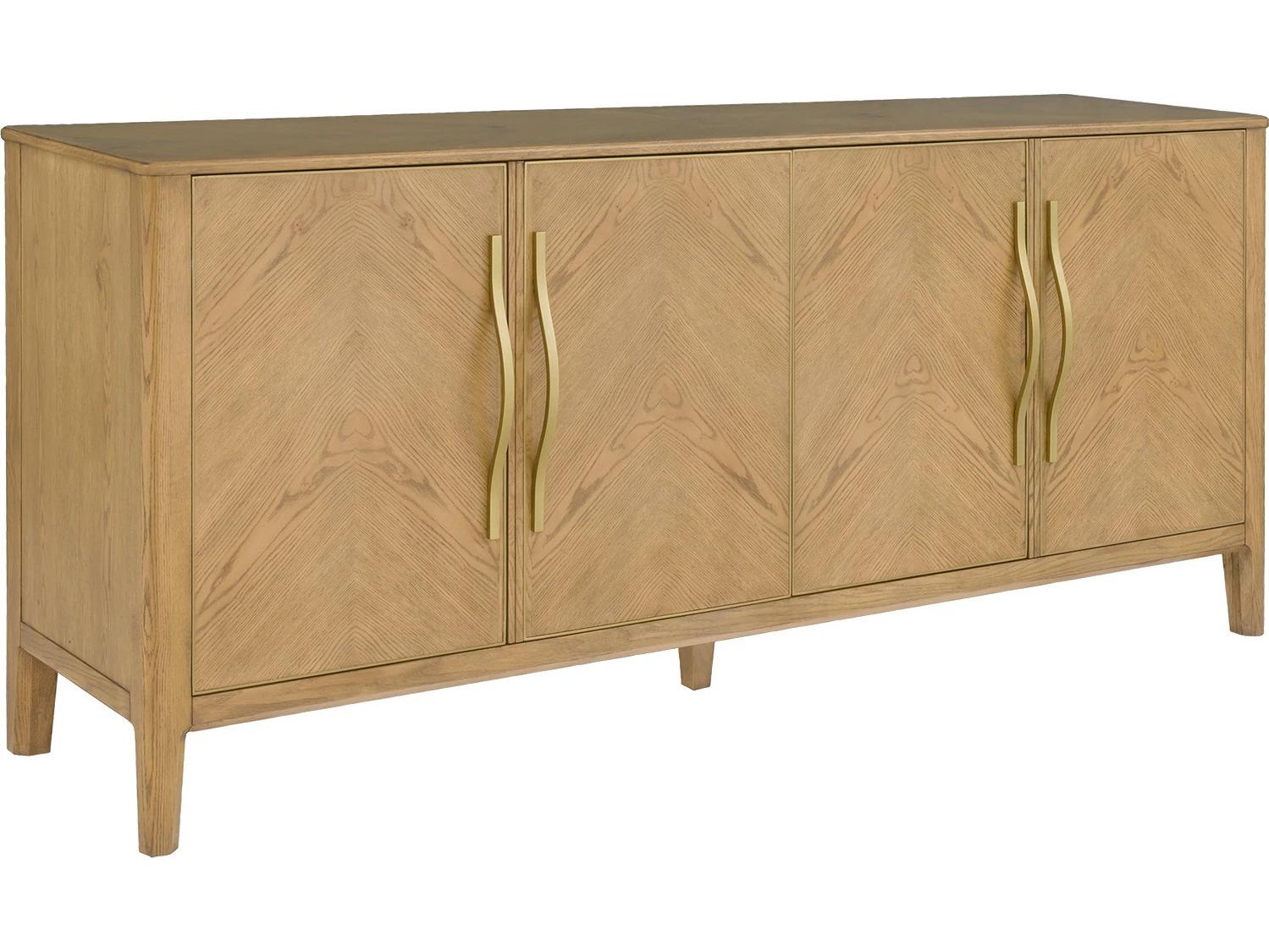 Fairfield Chair Maxwell 80" Oak Wood Sideboard