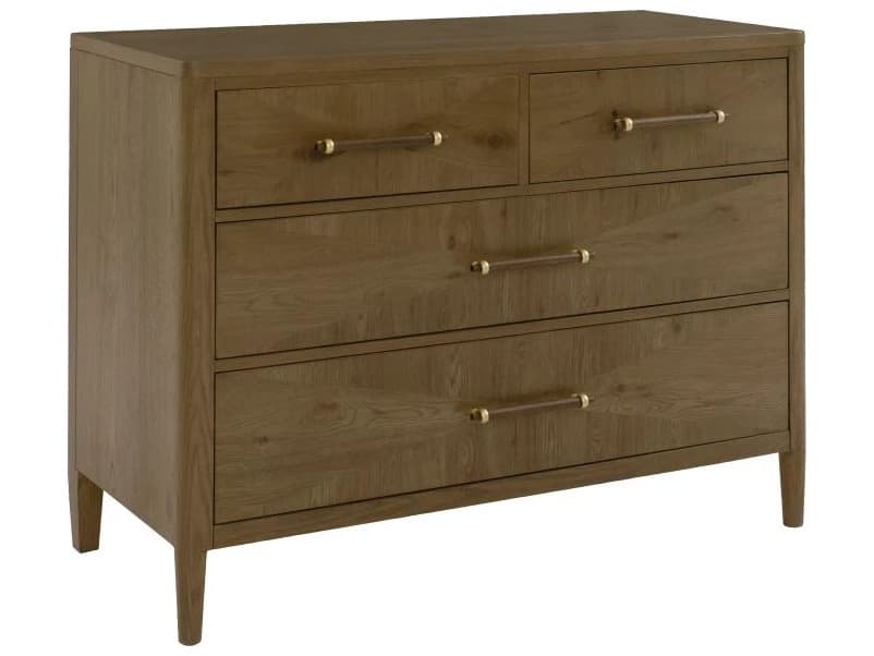 Fairfield Chair Maxwell Brown Oak Wood Accent Chest