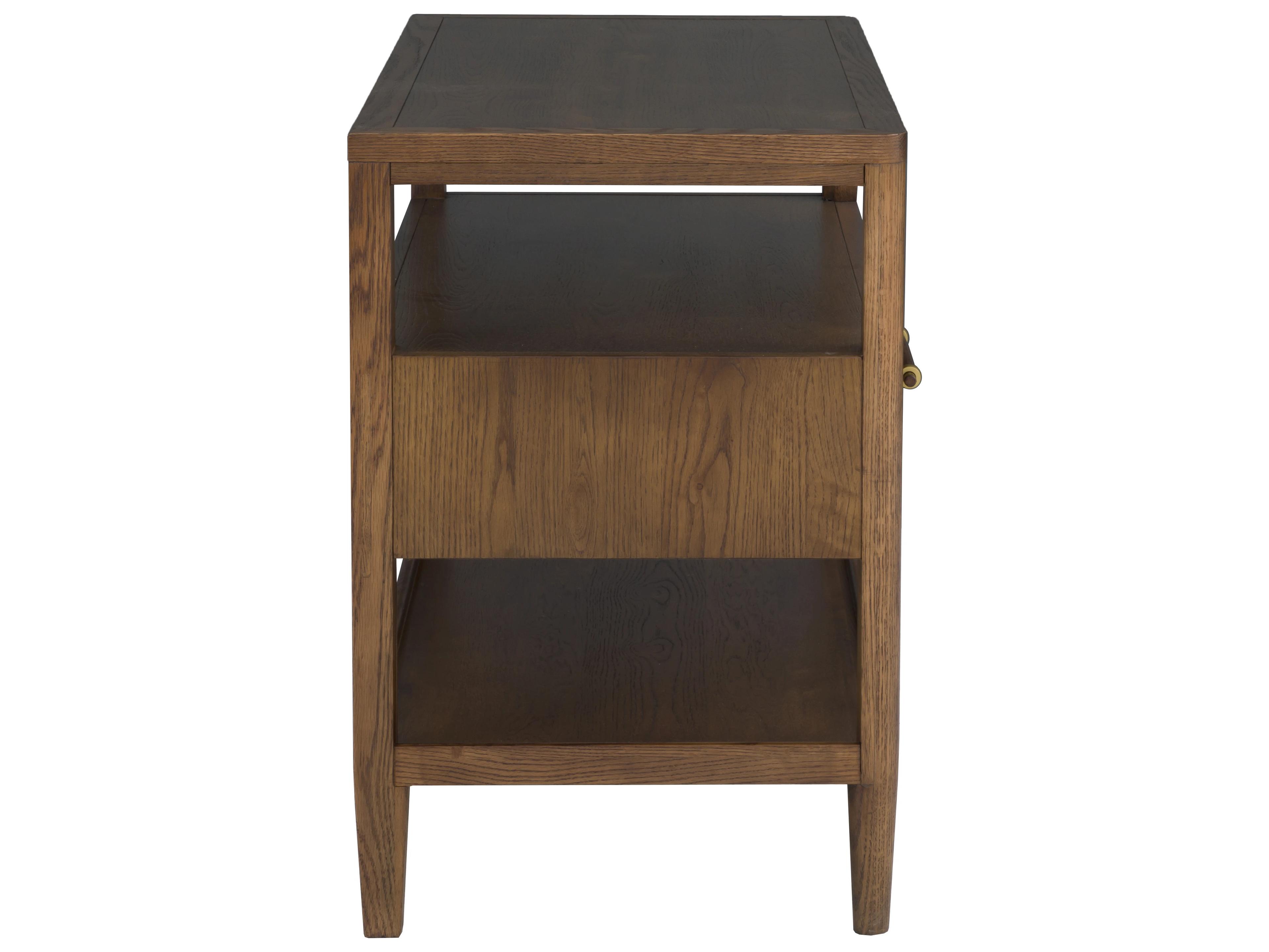 Fairfield Chair Maxwell 1-Drawer Natural Oak Wood Nightstand