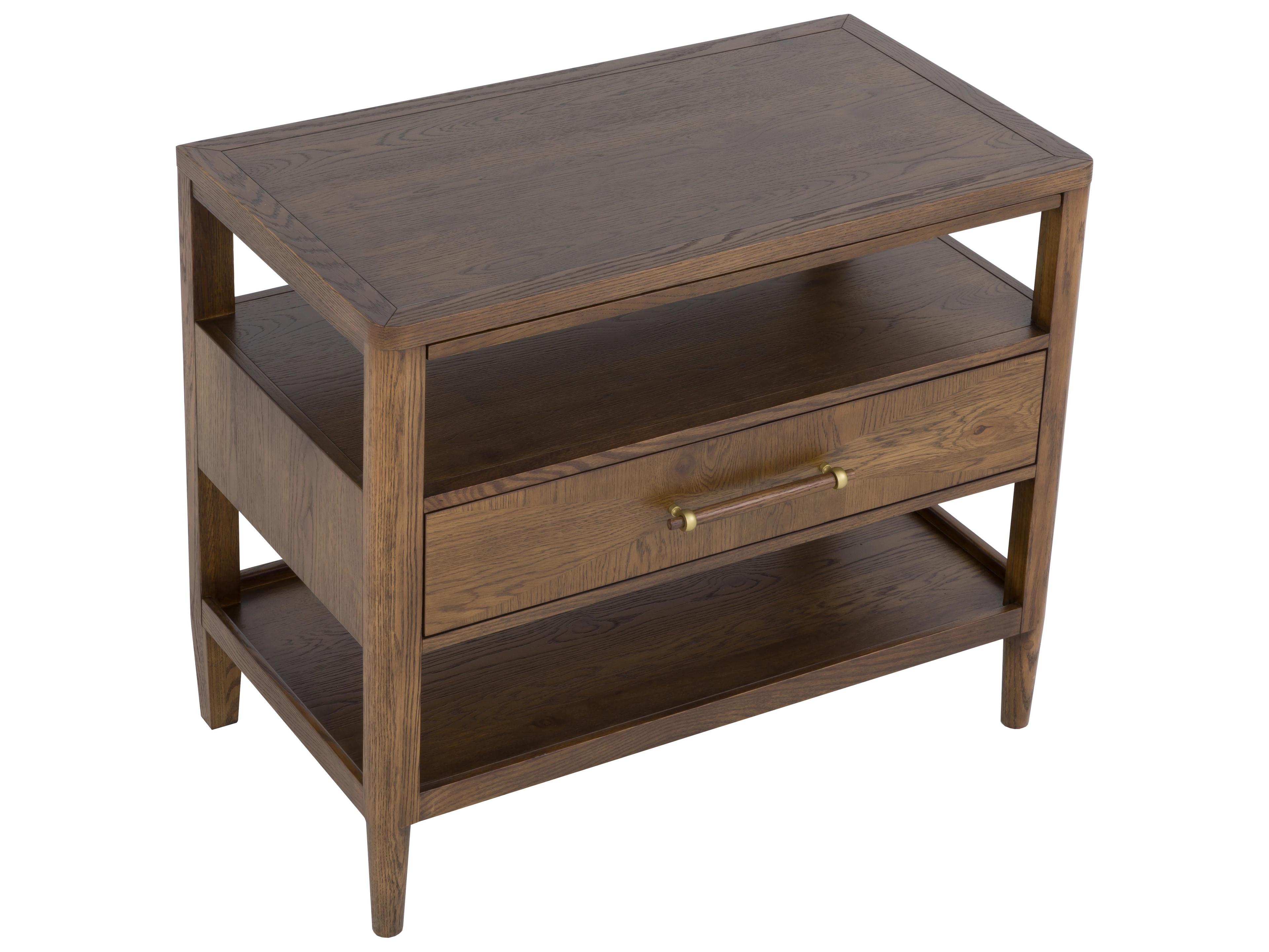 Fairfield Chair Maxwell 1-Drawer Natural Oak Wood Nightstand