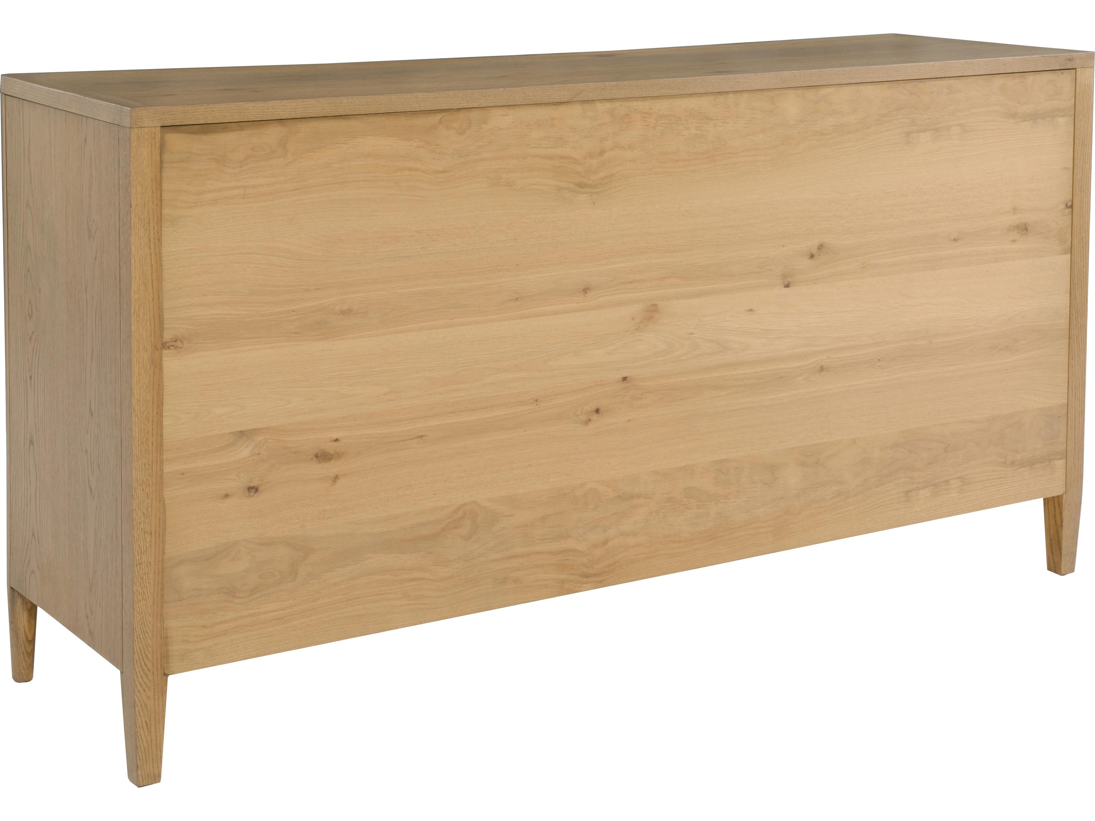 Fairfield Chair Maxwell 7-Drawers Oak Wood Double Dresser