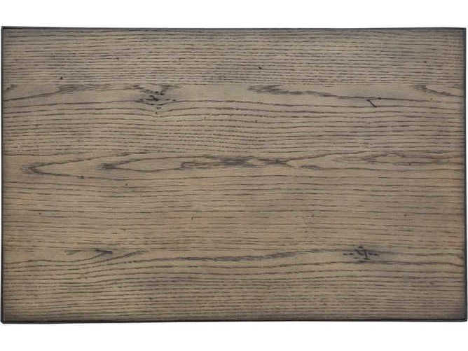 Fairfield Chair Arcadian Rectangular Wood Burnished Oak End Table