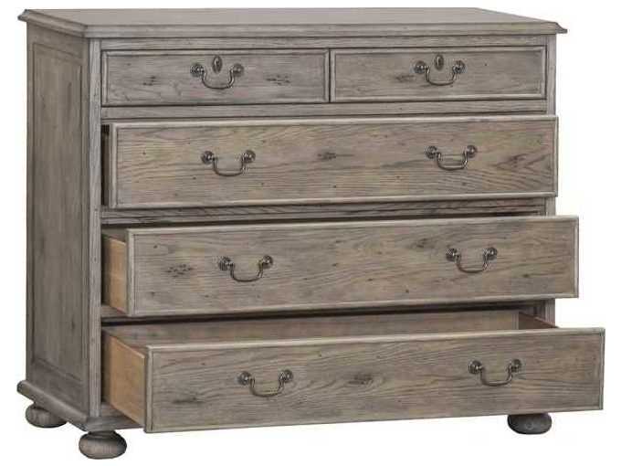 Fairfield Chair Arcadian Burnished Oak Brown Wood Accent Chest
