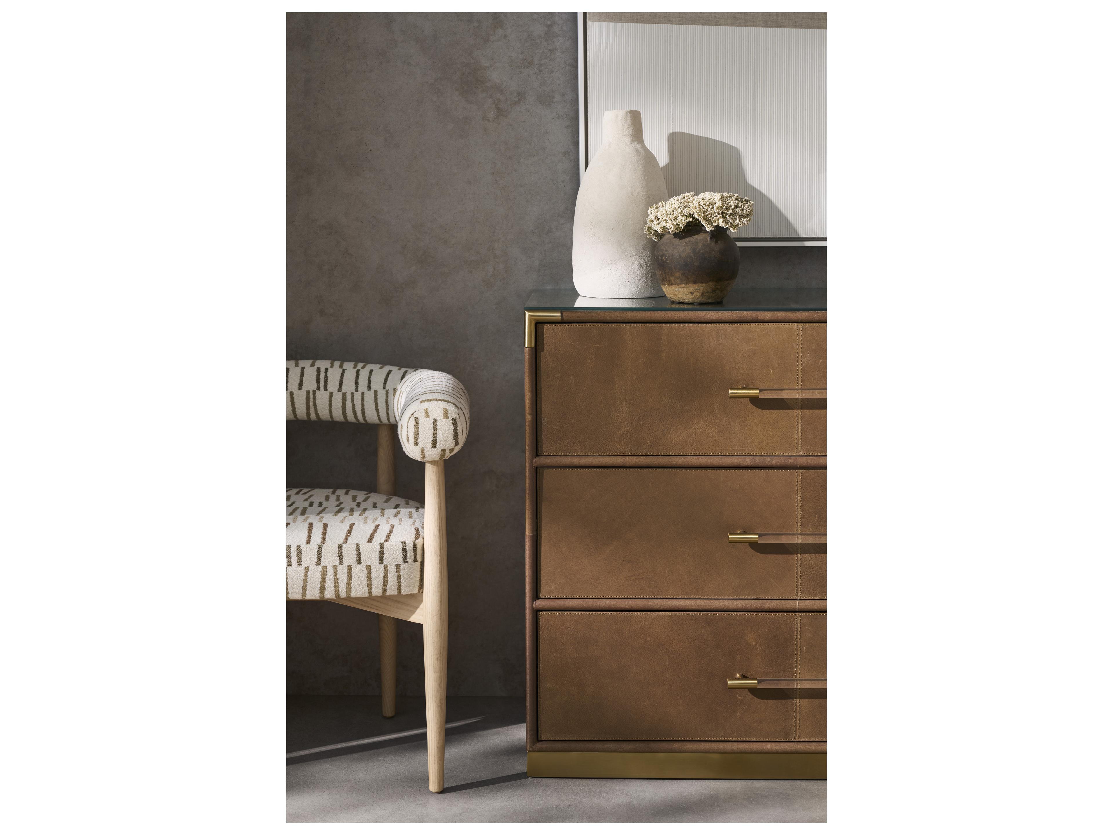 Fairfield Chair Dimitri 3-Drawers Brown Dresser