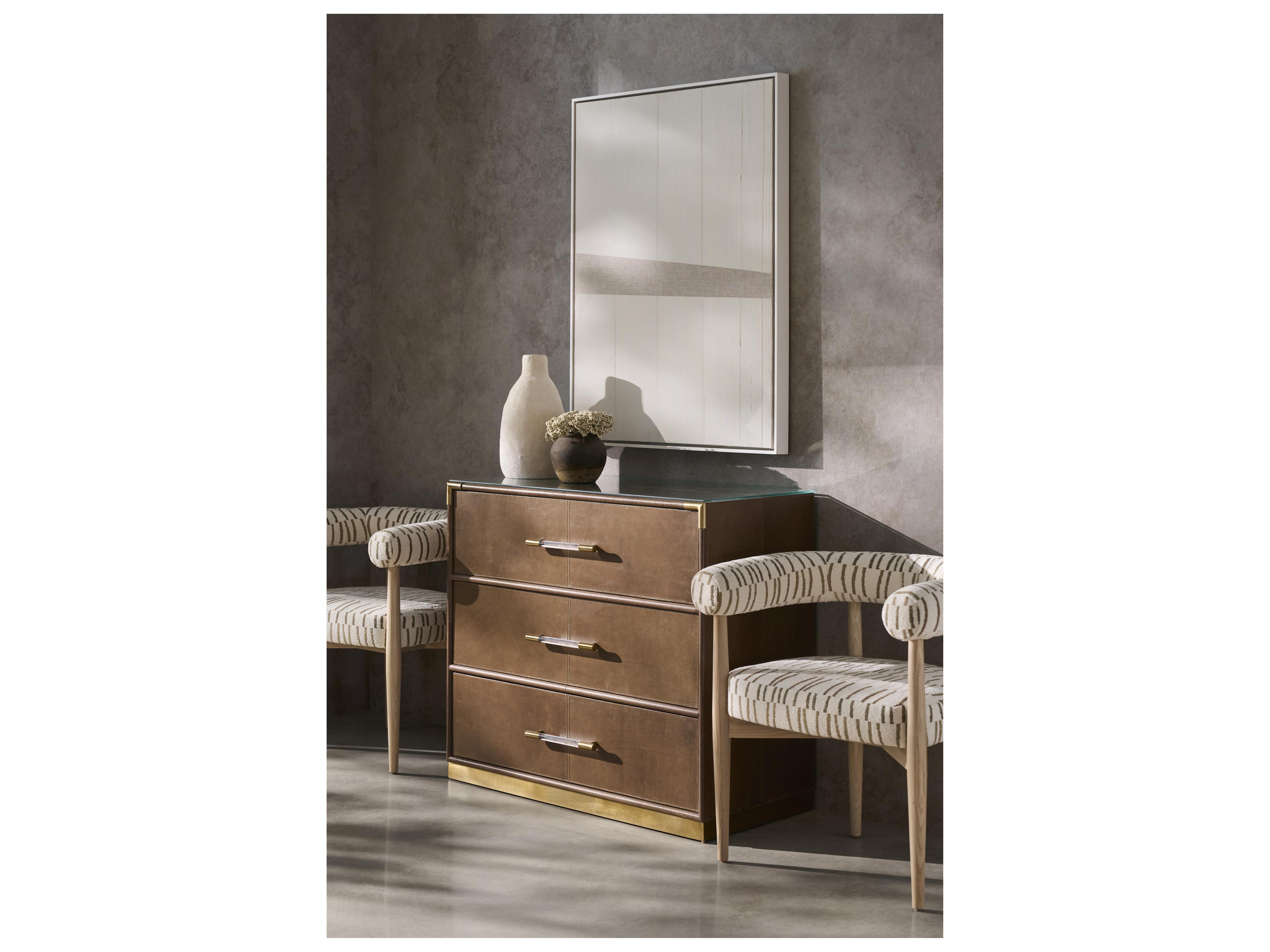 Fairfield Chair Dimitri 3-Drawers Brown Dresser