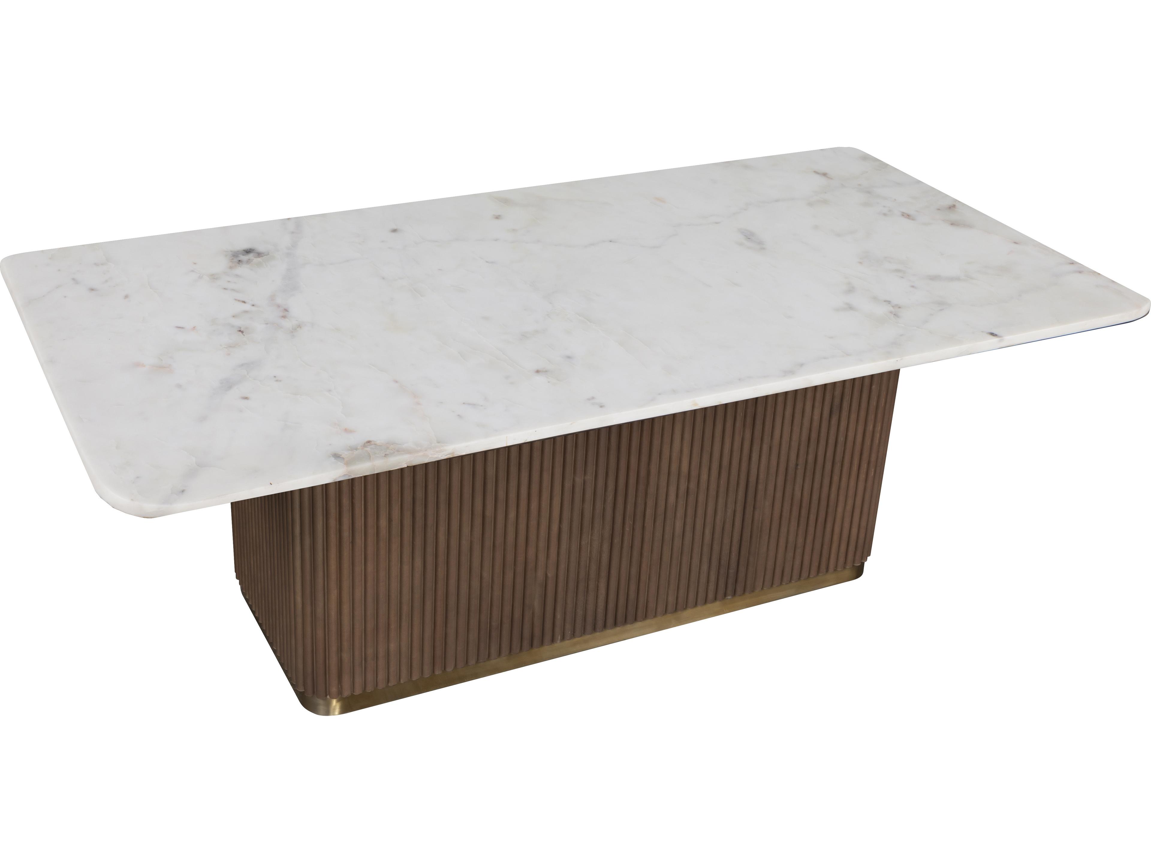 Fairfield Chair Dimitri Rectangular Marble Dining Table