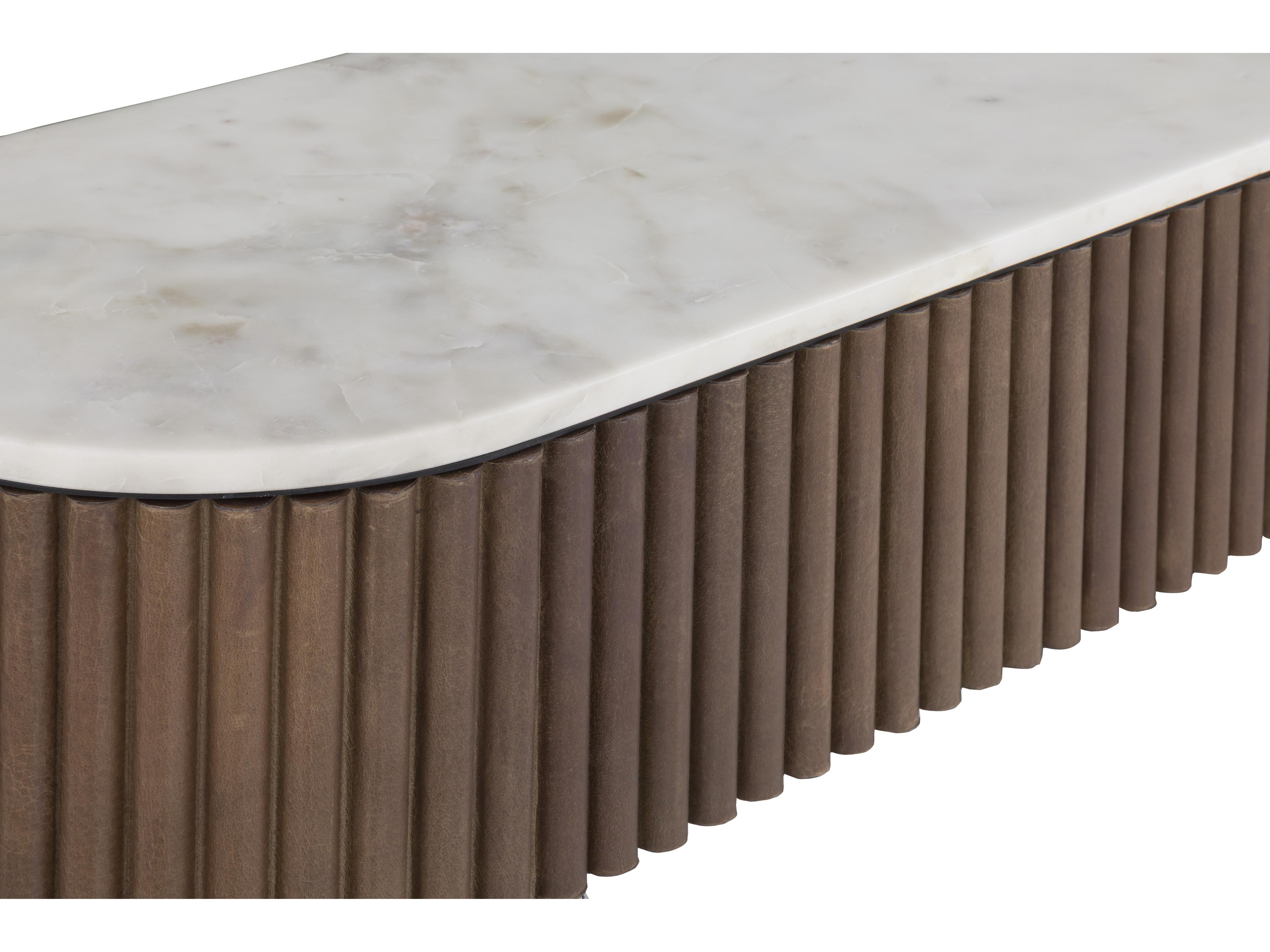 Fairfield Chair Dimitri Rectangular Marble Console Table