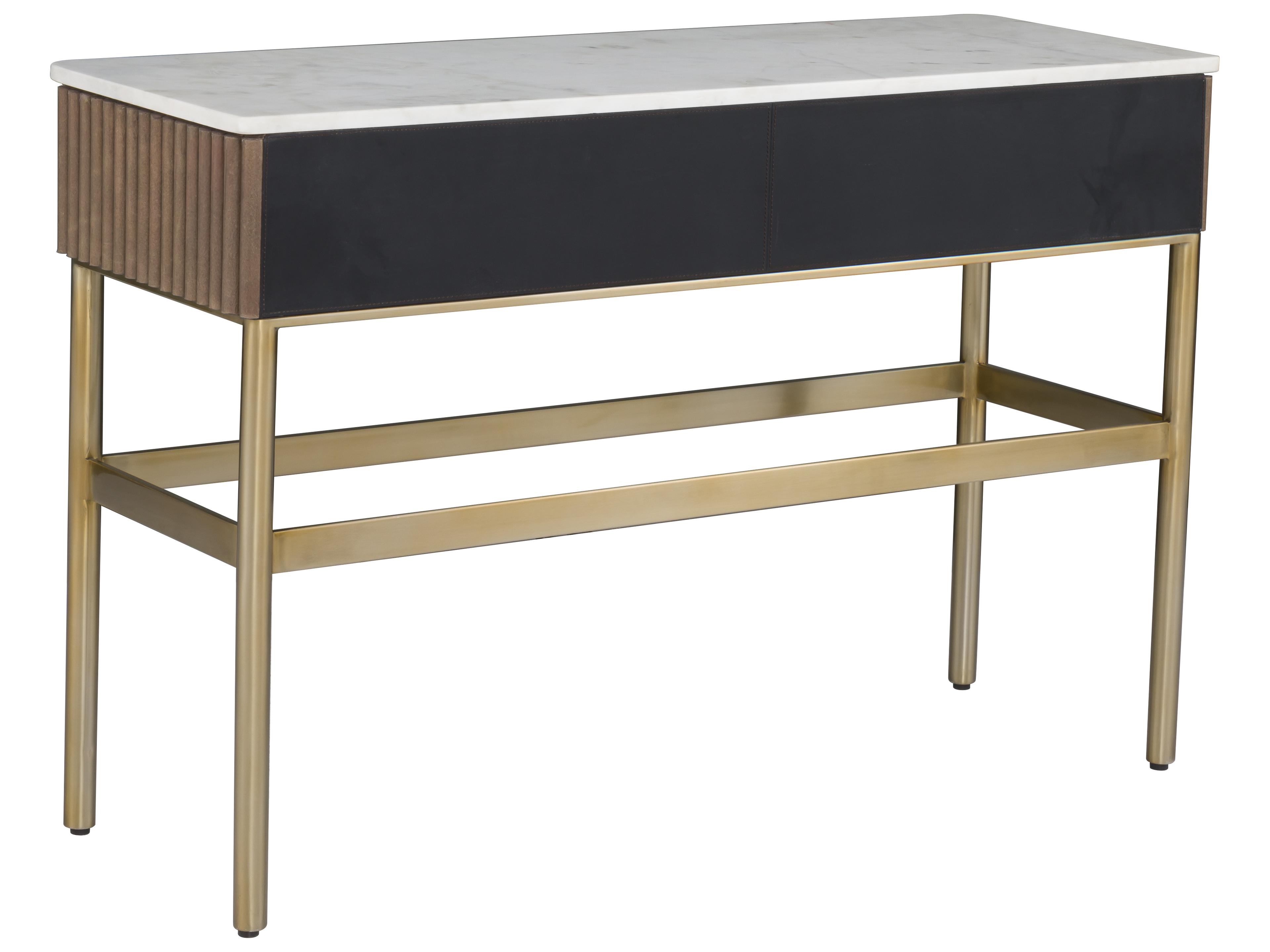 Fairfield Chair Dimitri Rectangular Marble Console Table