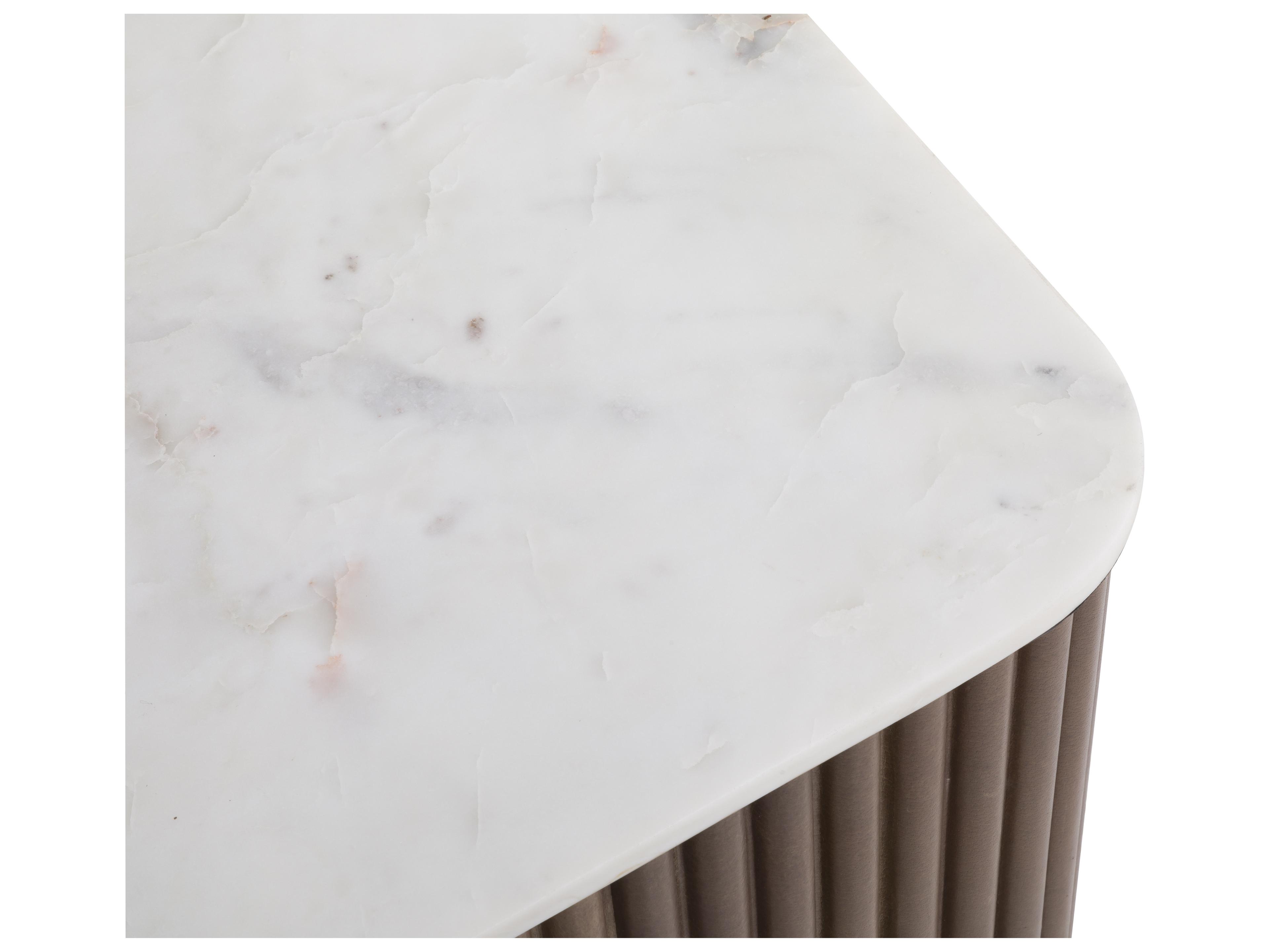 Fairfield Chair Dimitri Rectangular Marble Console Table