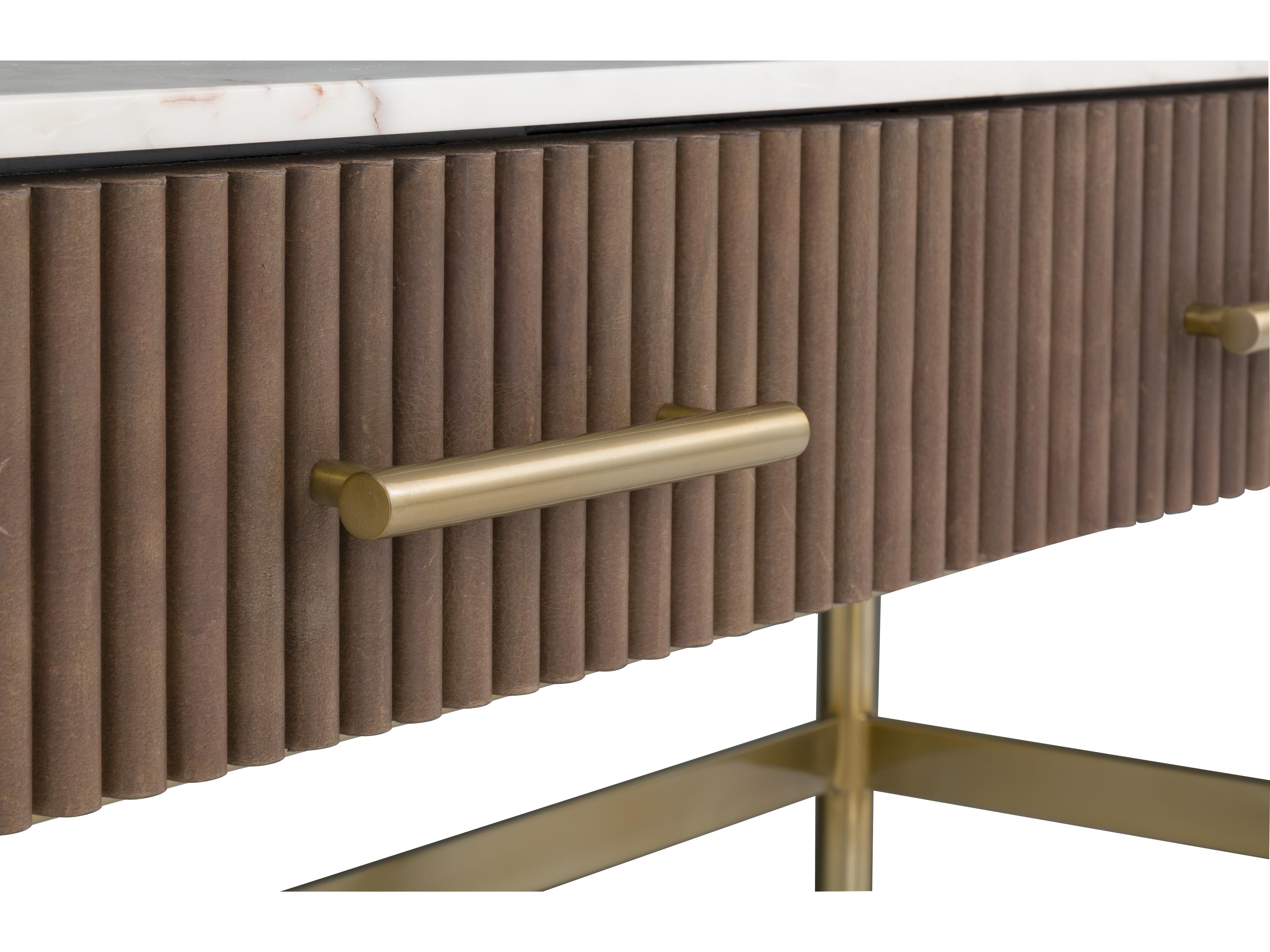 Fairfield Chair Dimitri Rectangular Marble Console Table