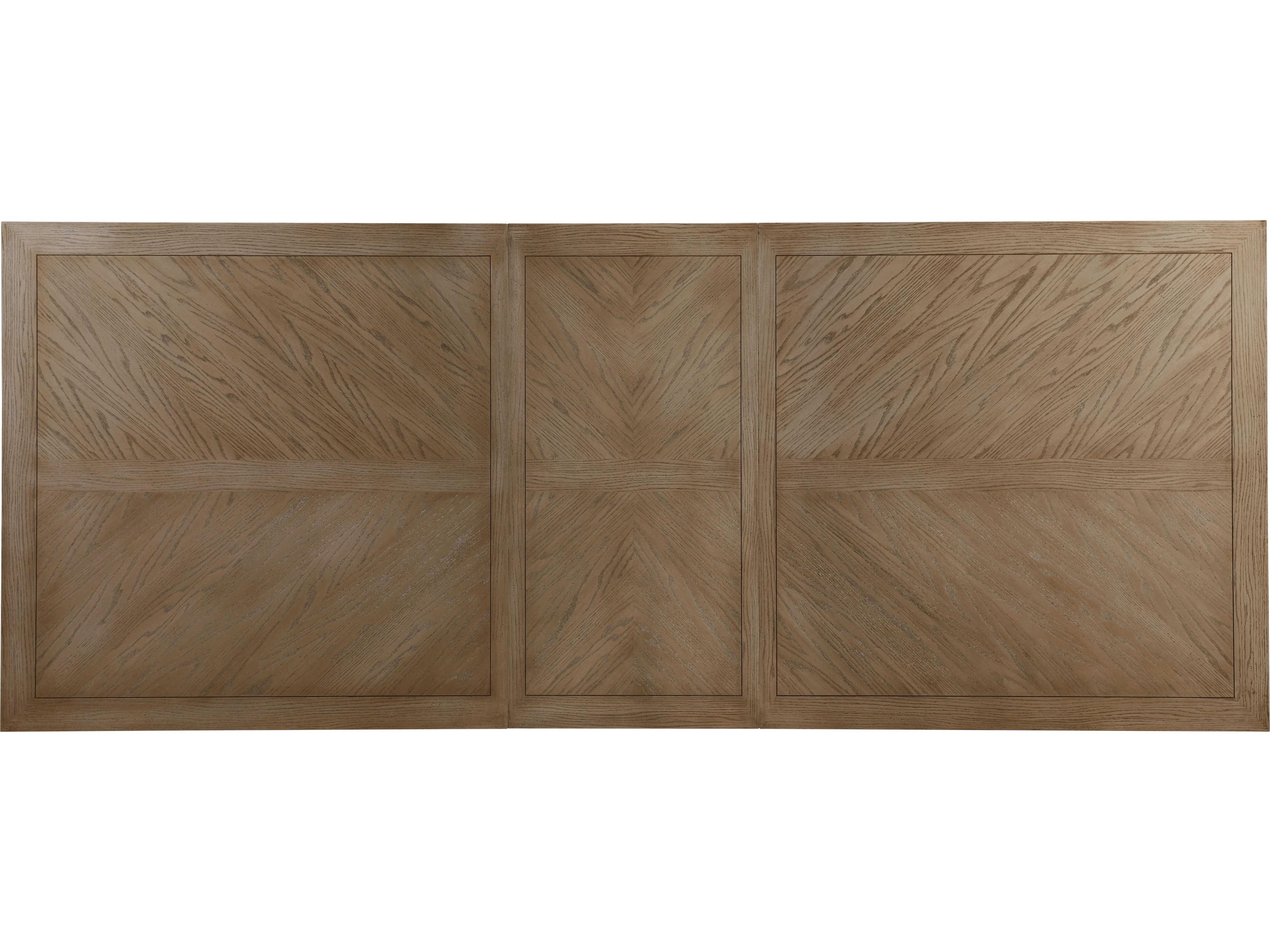 Fairfield Chair Monogram Rectangular Wood French Oak Dining Table