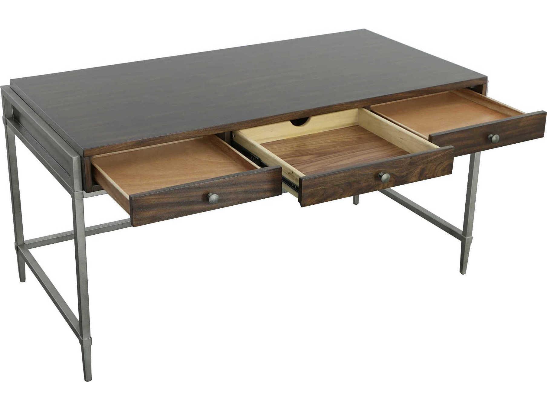 Fairfield Chair West Camden Tahitian Pearl Brown Walnut Wood Writing Desk