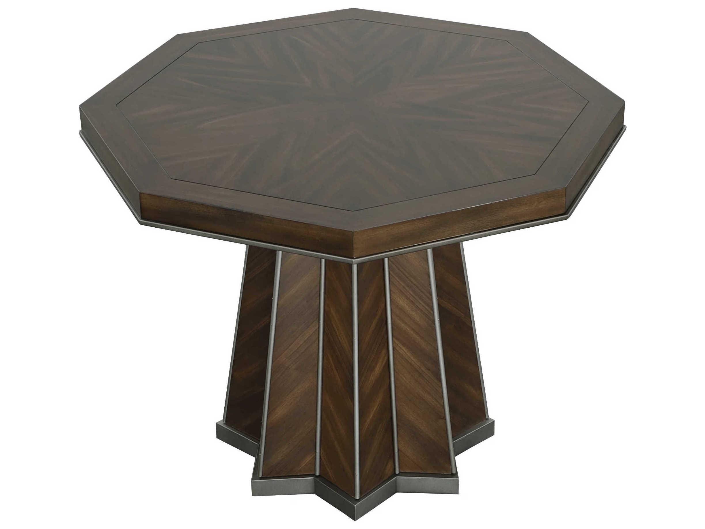 Fairfield Chair West Camden Octagon Wood Tahitian Pearl End Table