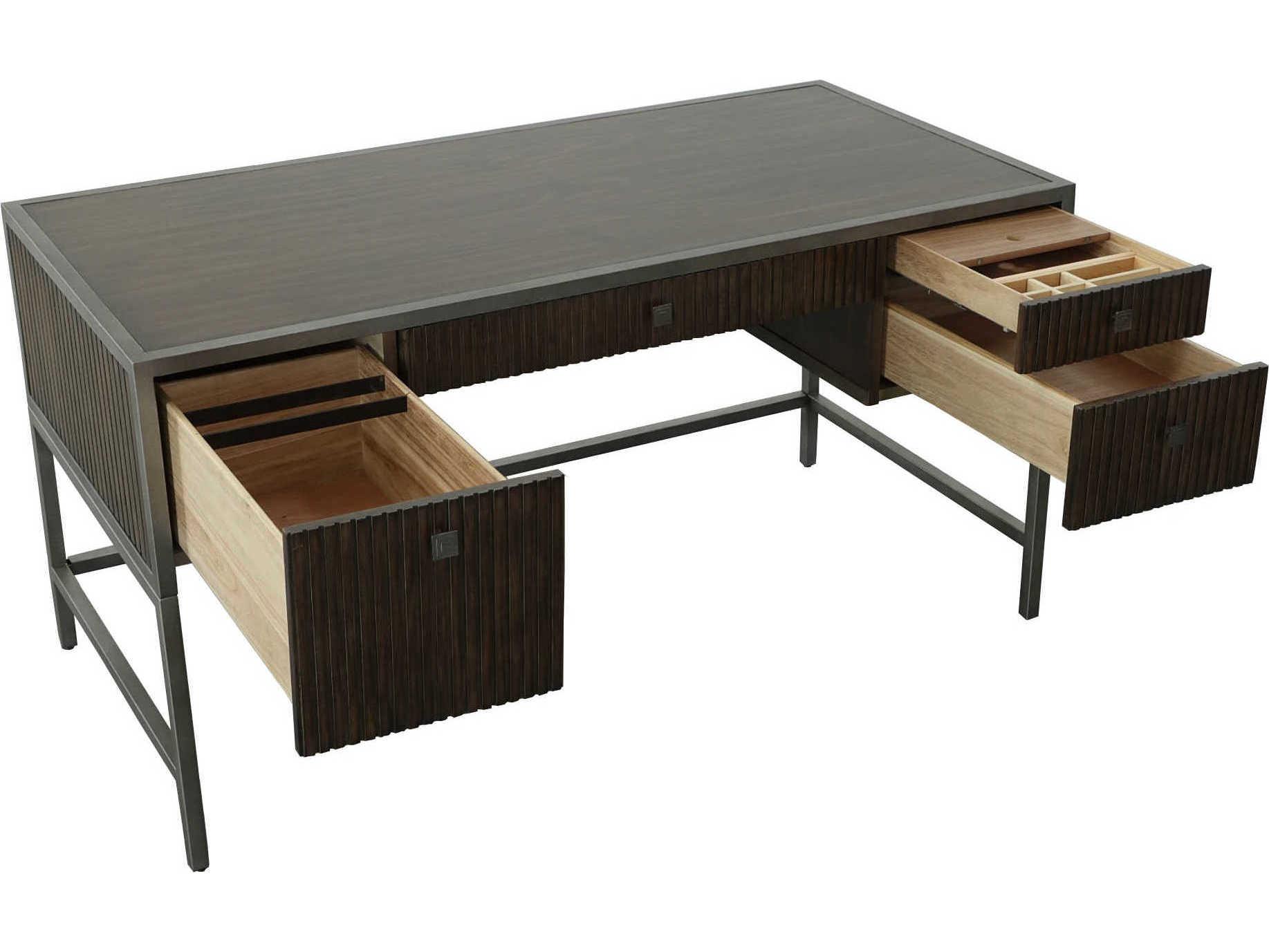 Fairfield Chair West Camden Tahitian Pearl Brown Walnut Wood Writing Desk