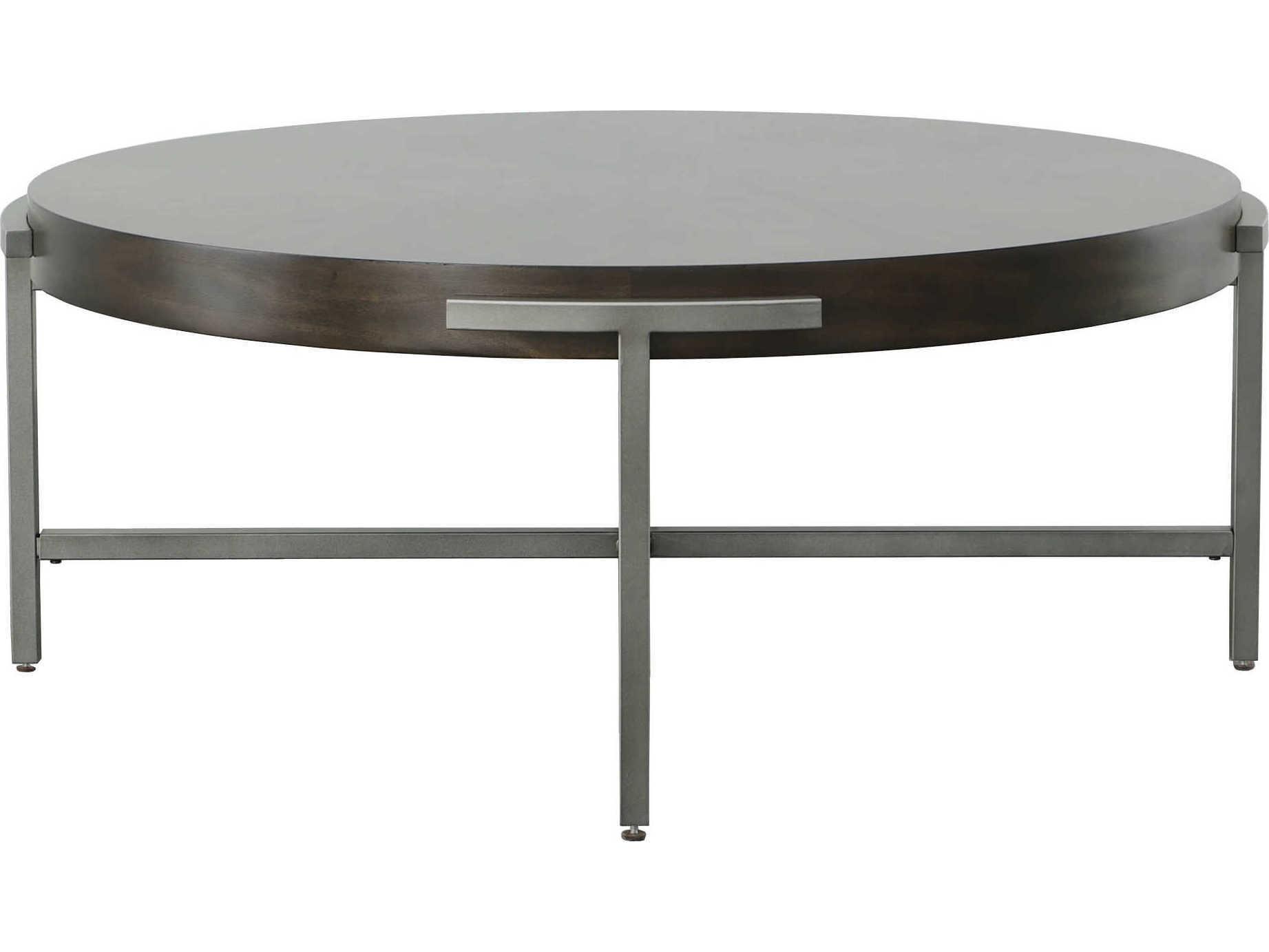 Fairfield Chair West Camden Round Wood Tahitian Pearl Coffee Table