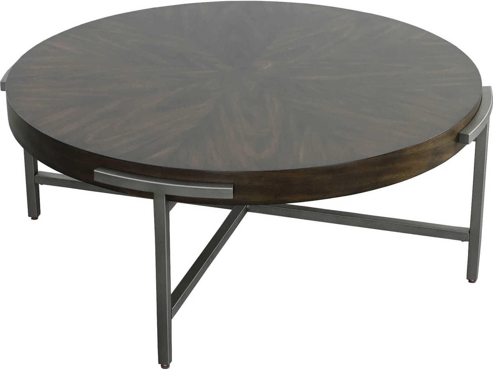 Fairfield Chair West Camden Round Wood Tahitian Pearl Coffee Table