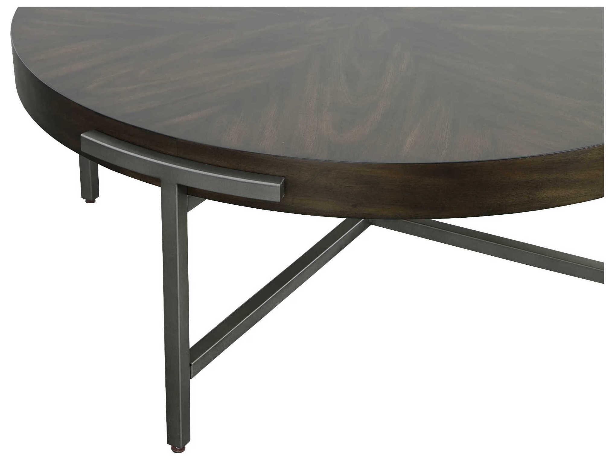 Fairfield Chair West Camden Round Wood Tahitian Pearl Coffee Table