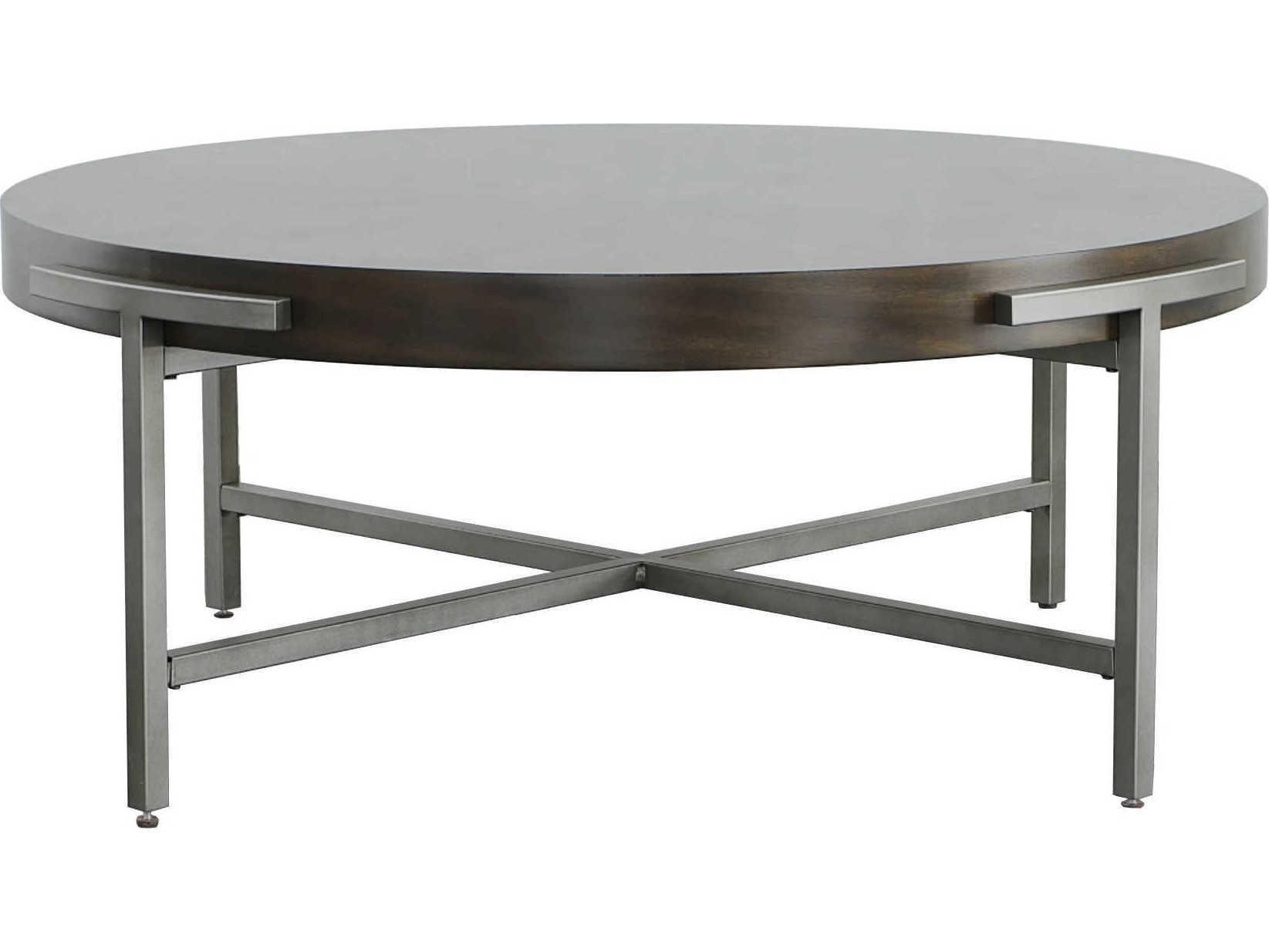 Fairfield Chair West Camden Round Wood Tahitian Pearl Coffee Table