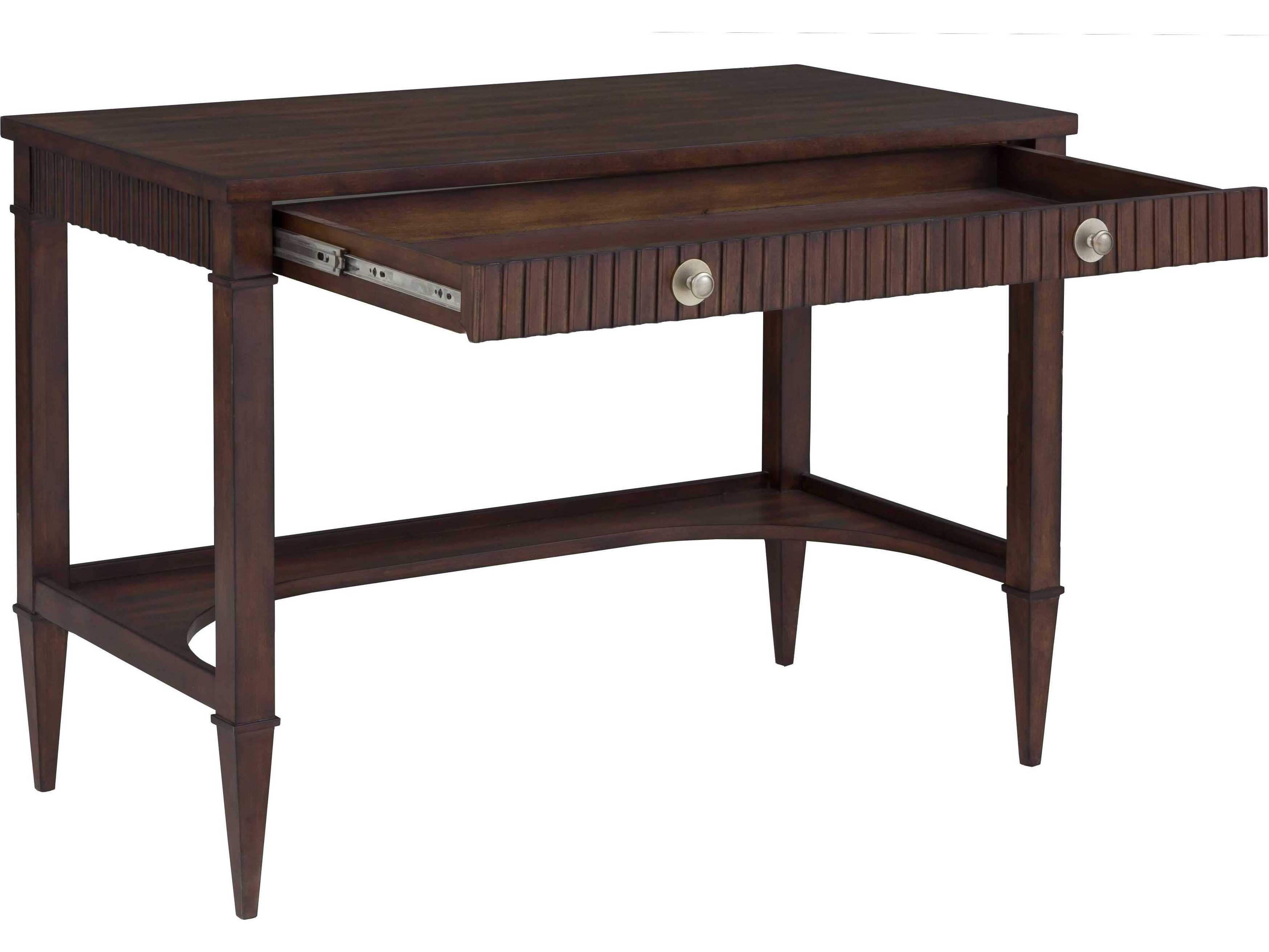 Fairfield Chair West Camden Tahitian Pearl Brown Walnut Wood Writing Desk