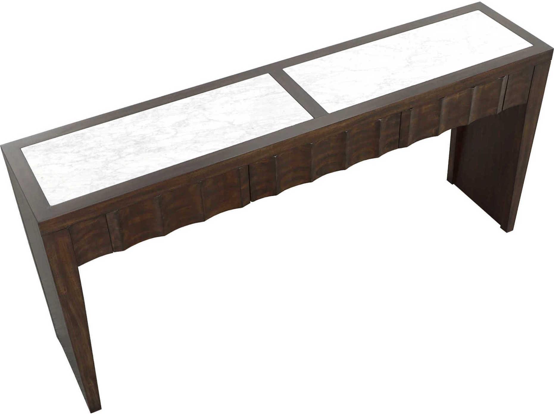 Fairfield Chair West Camden Rectangular Stone Tahitian Pearl Console Table