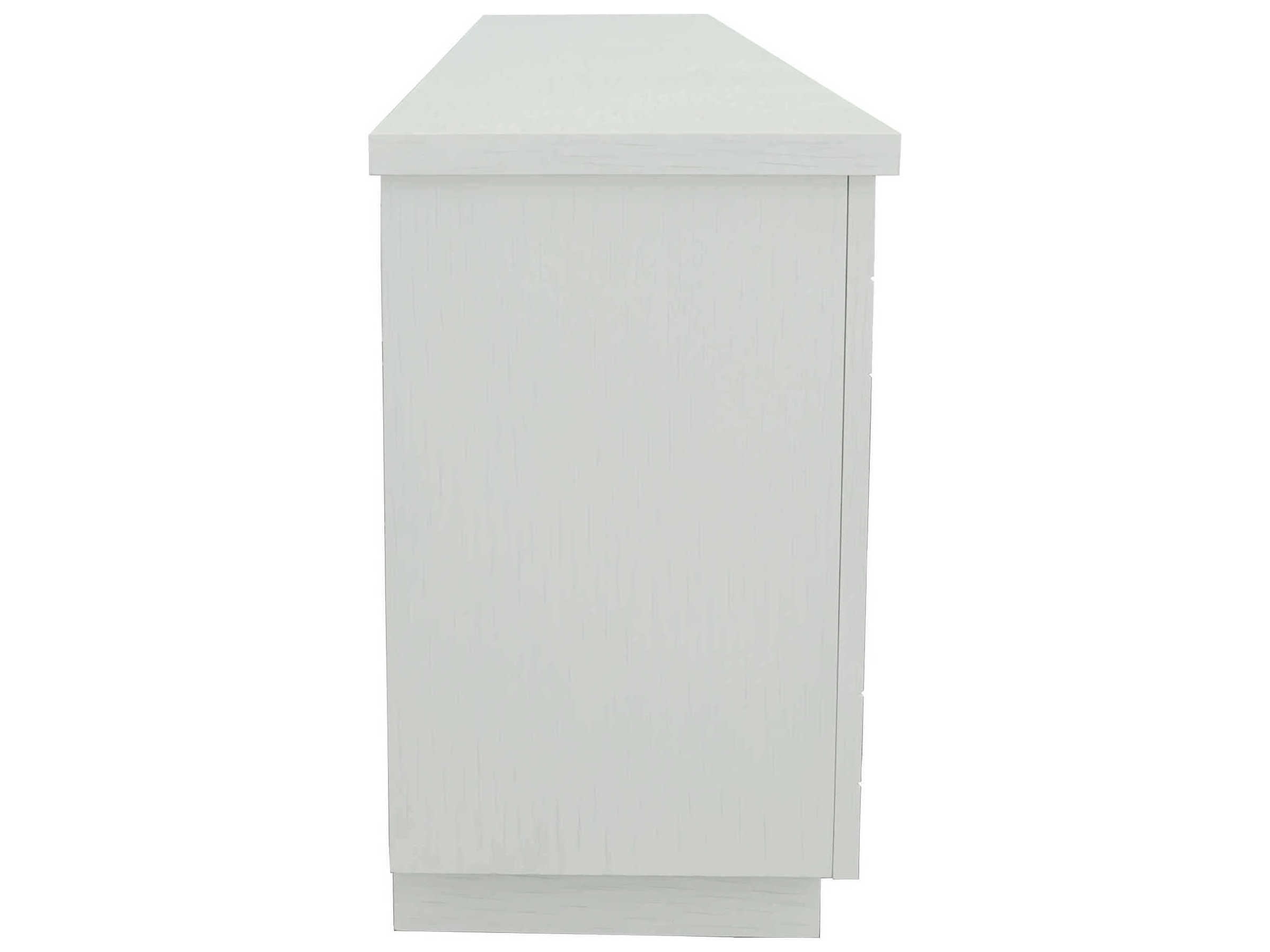 Fairfield Chair East Camden 78" Walnut Wood Pearl Credenza Sideboard