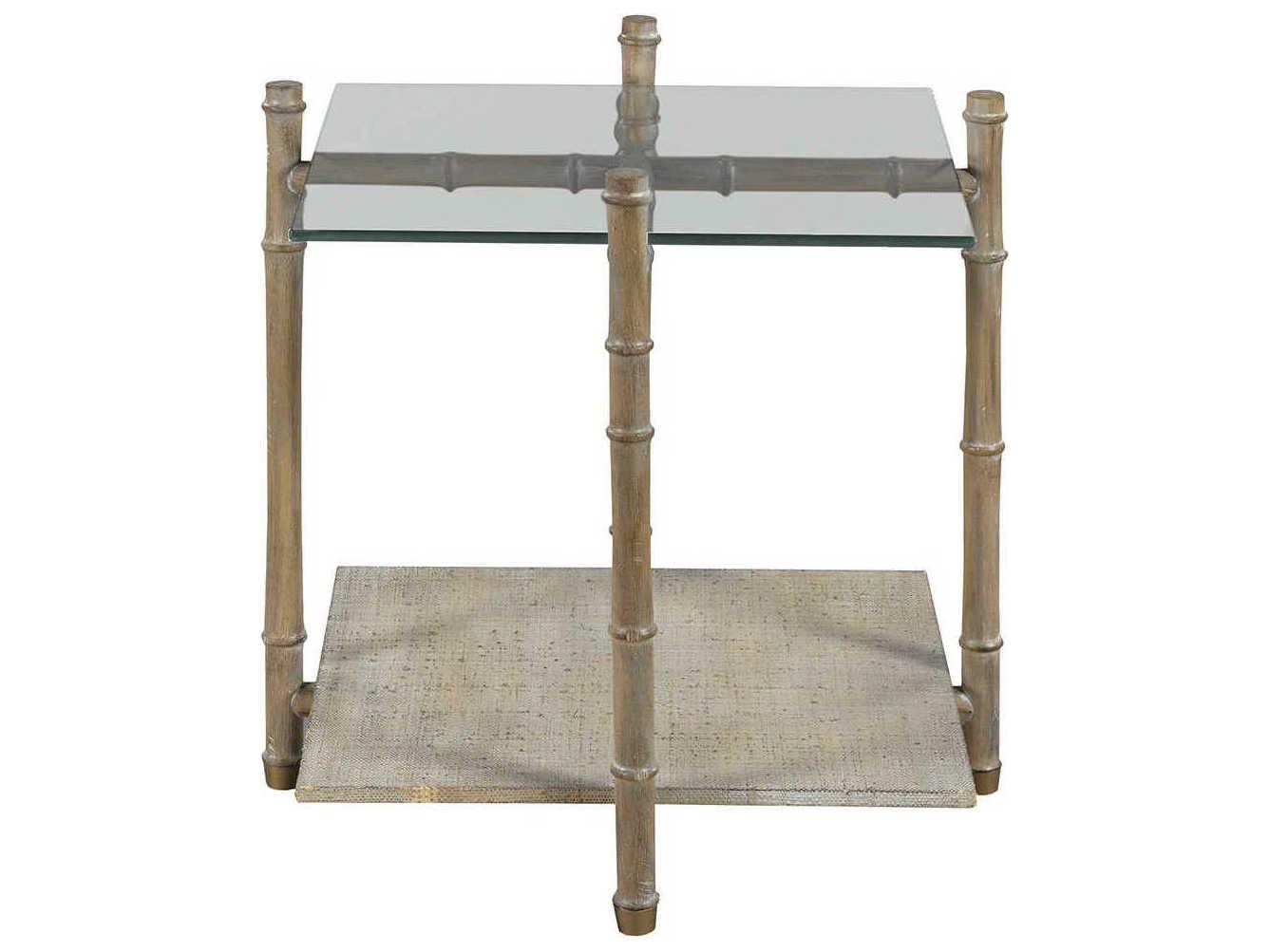 Fairfield Chair Temperate Grove Square Glass Sanibel End Table