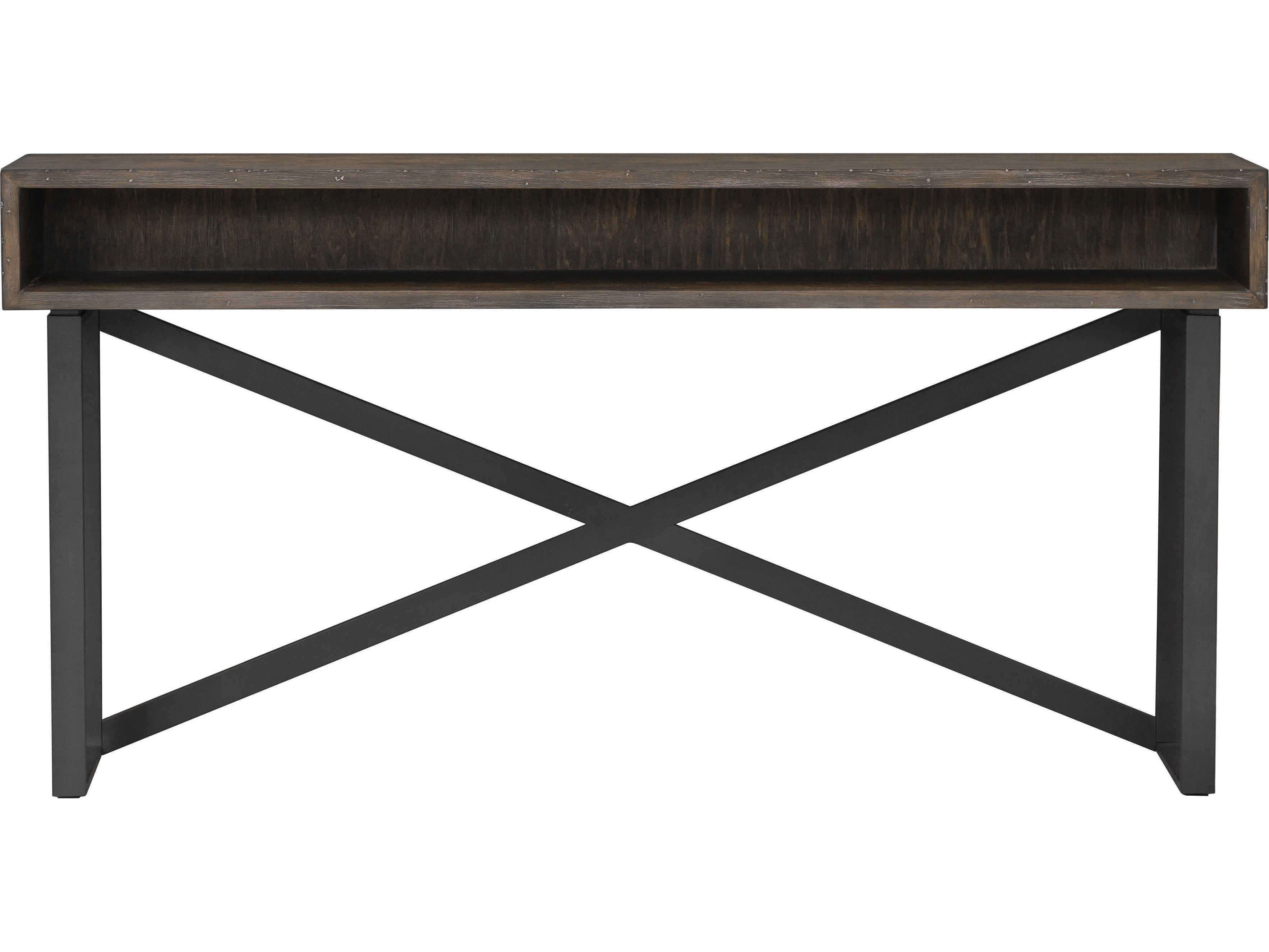 Fairfield Chair Rustique Rectangular Wood Console Table