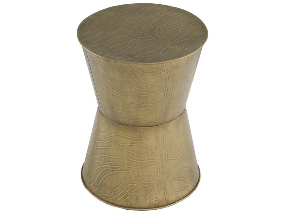 Fairfield Chair Sundries Round Metal End Table